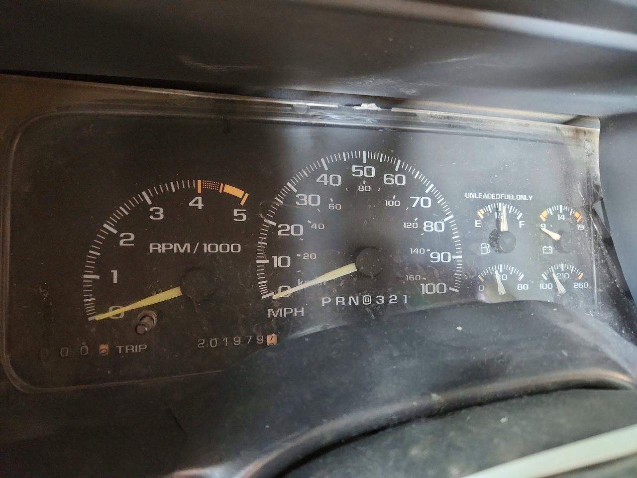 1995 Chevrolet Gmt-400 K1500 Green vin: 2GCEK19K3S1142974