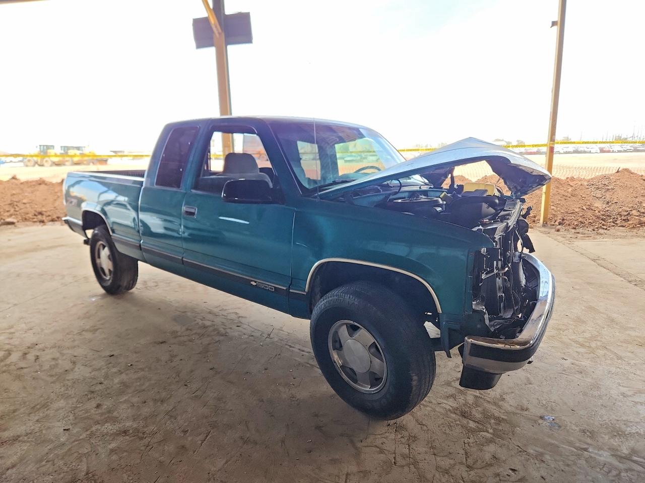 1995 Chevrolet Gmt-400 K1500 Green vin: 2GCEK19K3S1142974