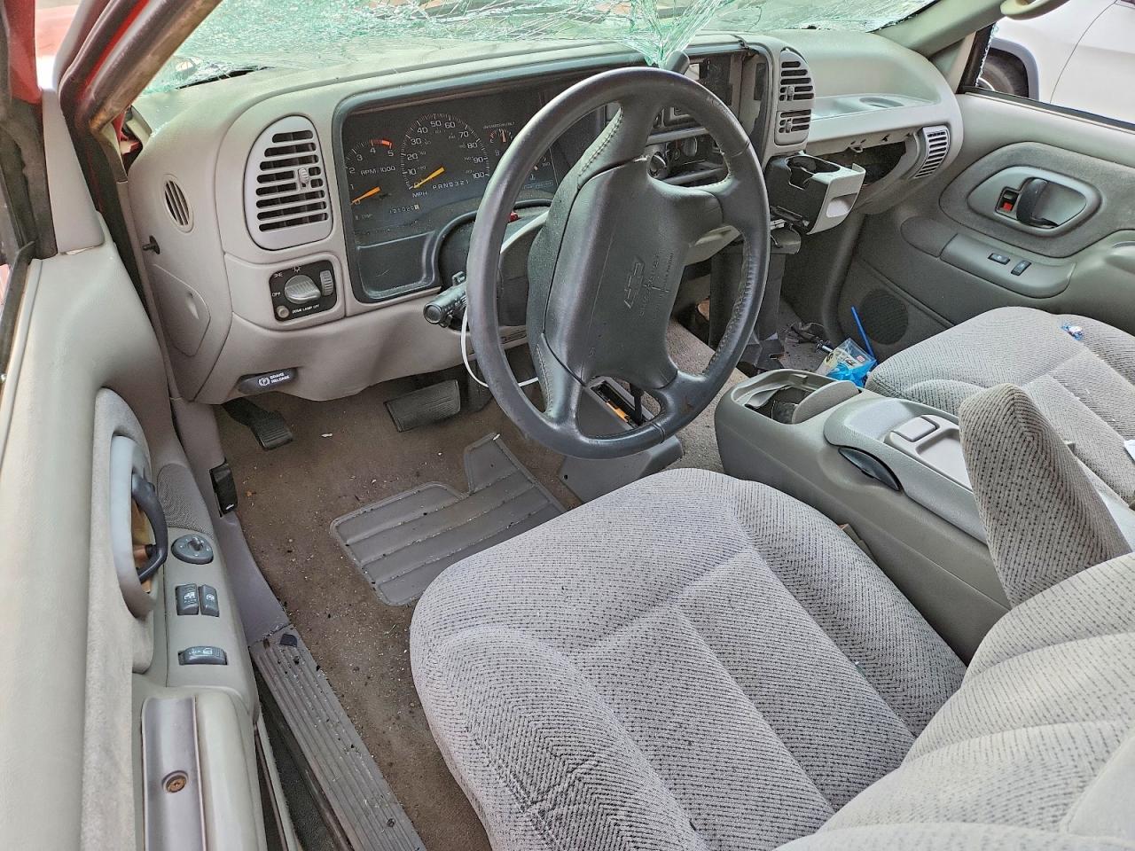 1995 Chevrolet Gmt-400 K1500 Red vin: 2GCEK19K5S1232577