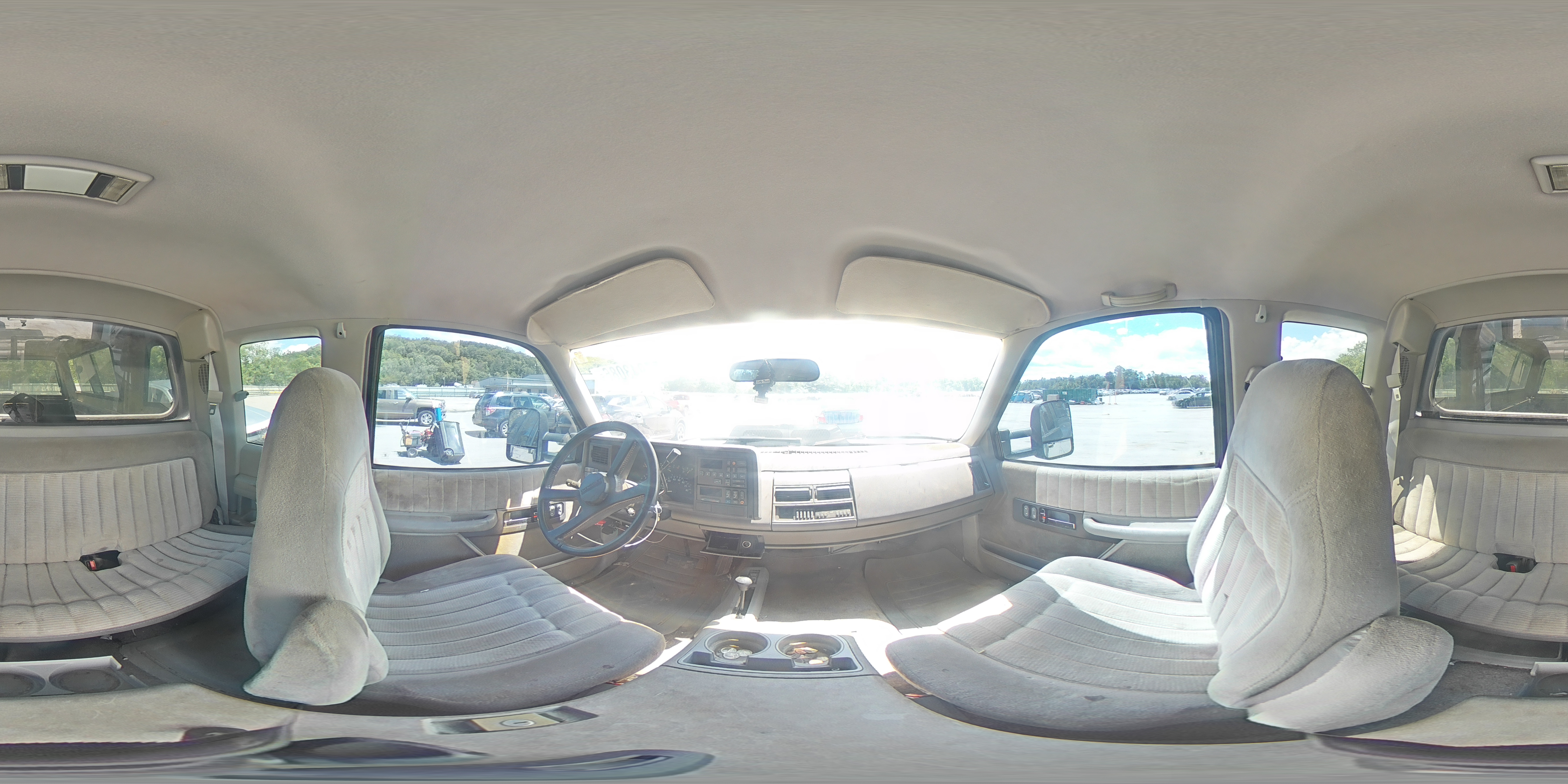 1992 Chevrolet Gmt-400 K1500 Gray vin: 2GCEK19K6N1251434
