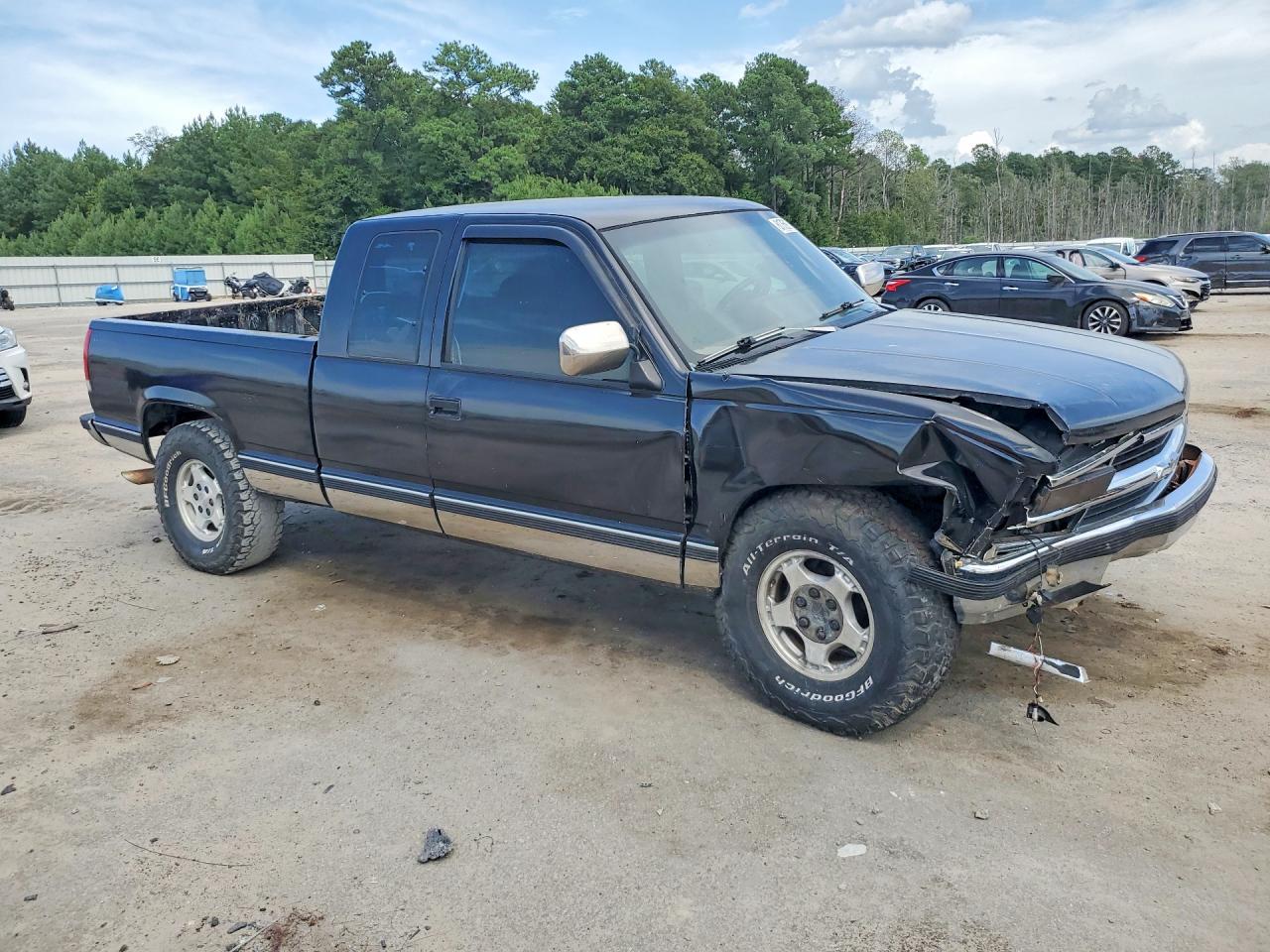 1990 Chevrolet Gmt-400 K1500 Black vin: 2GCEK19K7L1182248
