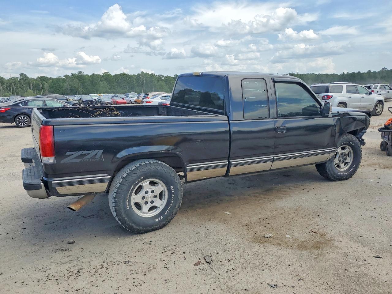 1990 Chevrolet Gmt-400 K1500 Black vin: 2GCEK19K7L1182248