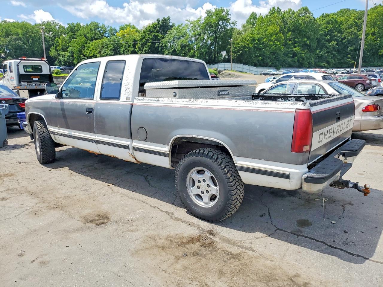 1991 Chevrolet Gmt-400 K1500 Двухцветный vin: 2GCEK19K7M1150420