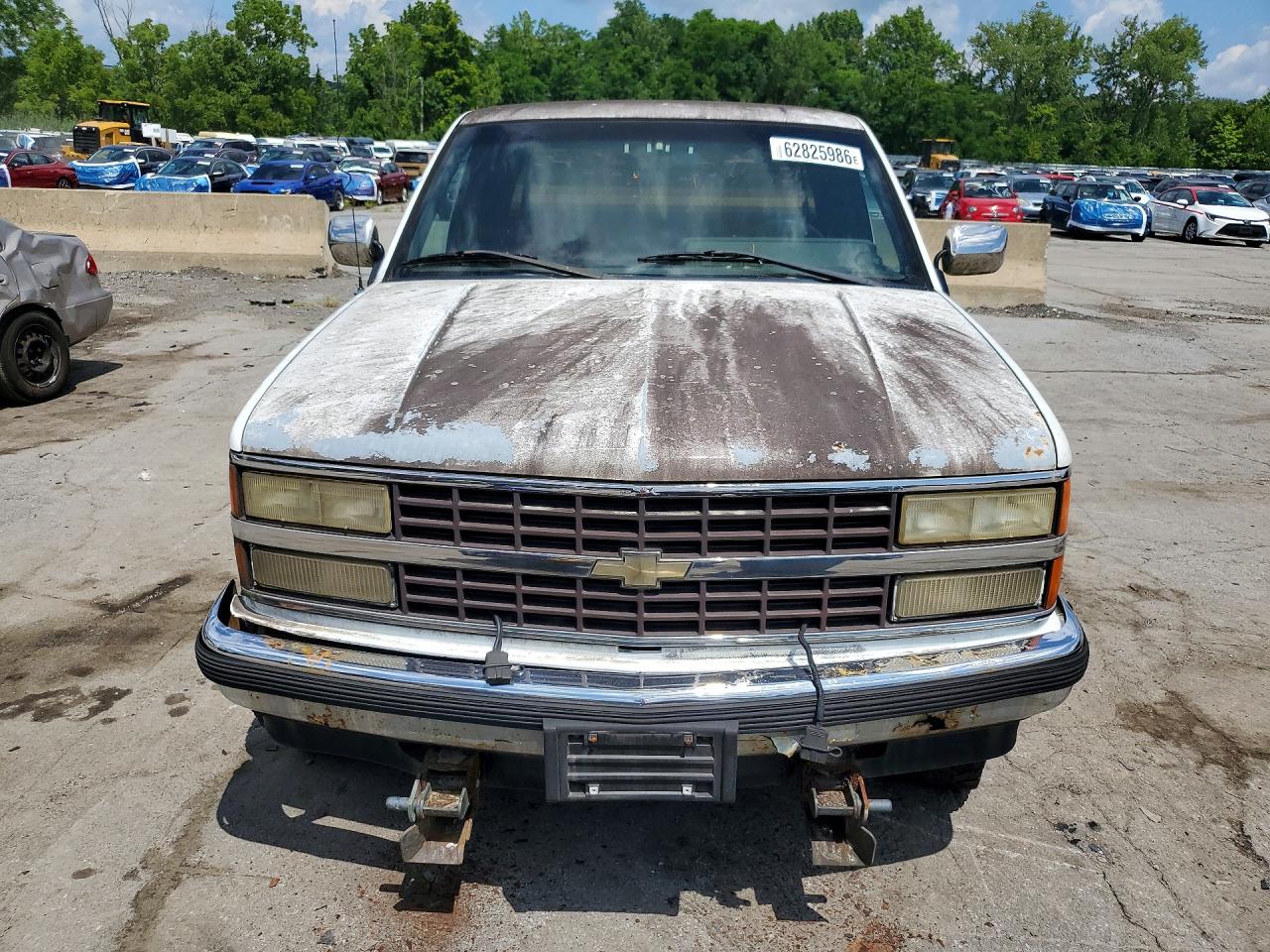 1991 Chevrolet Gmt-400 K1500 Двухцветный vin: 2GCEK19K7M1150420