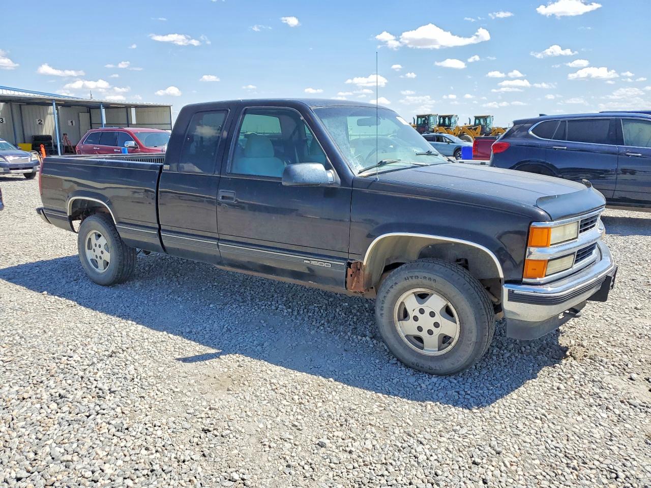 1995 Chevrolet Gmt-400 K1500 Black vin: 2GCEK19K7S1189411