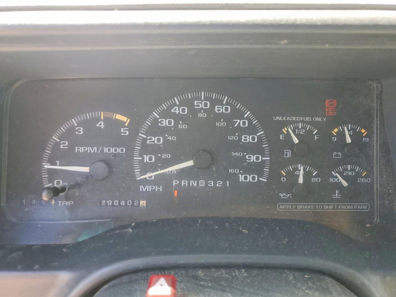 1995 Chevrolet Gmt-400 K1500 Black vin: 2GCEK19K7S1189411