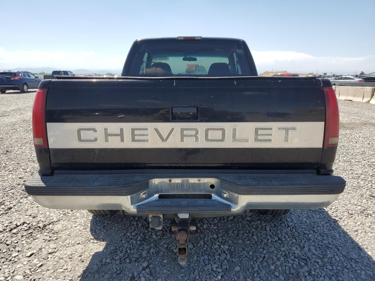 1995 Chevrolet Gmt-400 K1500 Black vin: 2GCEK19K7S1189411