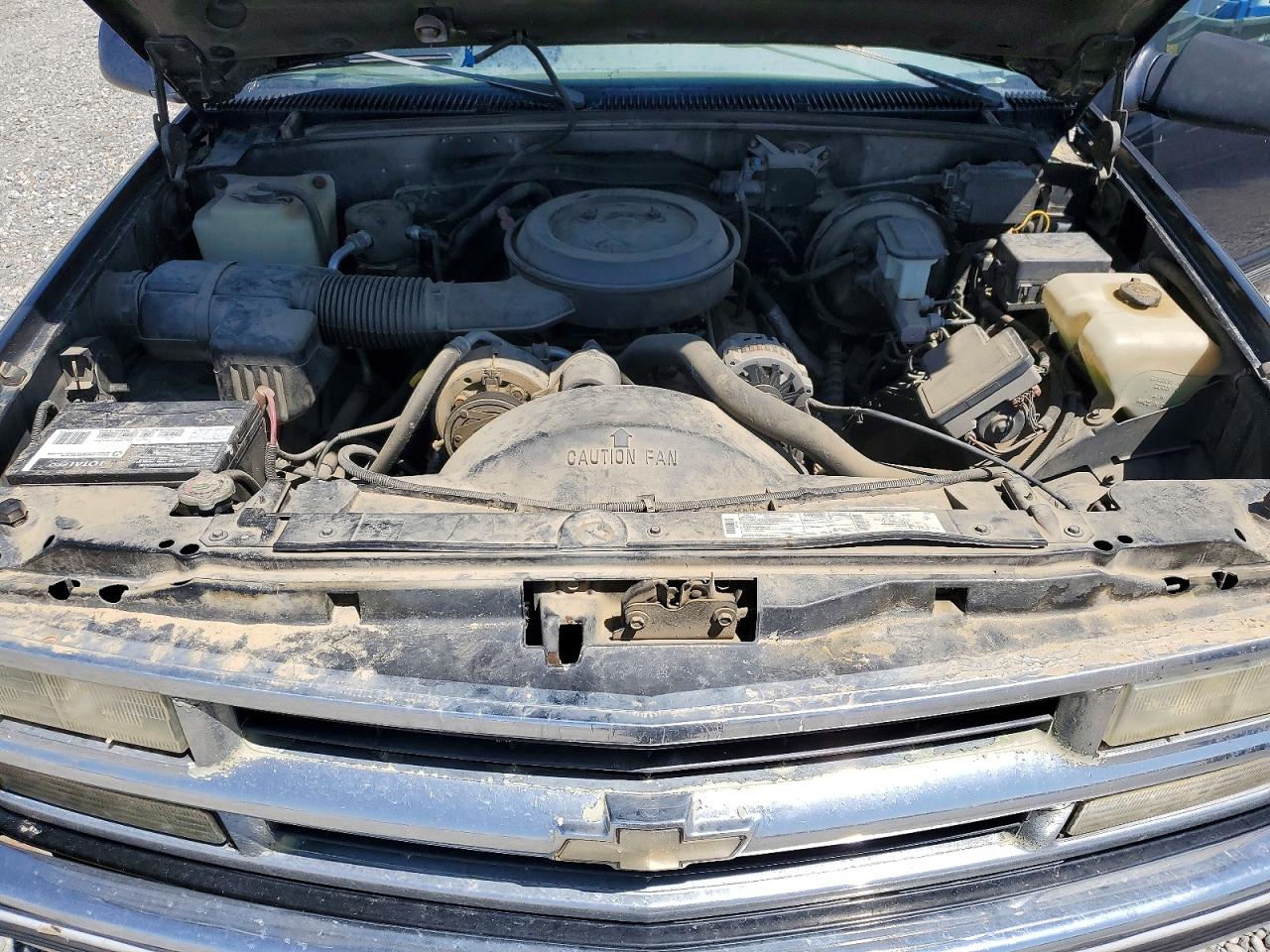 1995 Chevrolet Gmt-400 K1500 Black vin: 2GCEK19K7S1189411