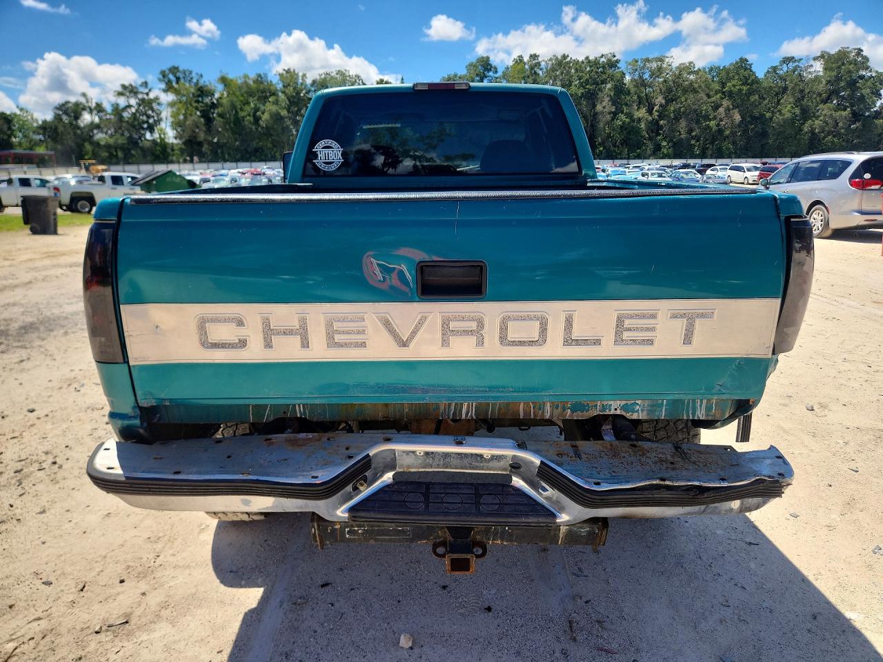 1995 Chevrolet Gmt-400 K1500 Turquoise vin: 2GCEK19K8S1299027