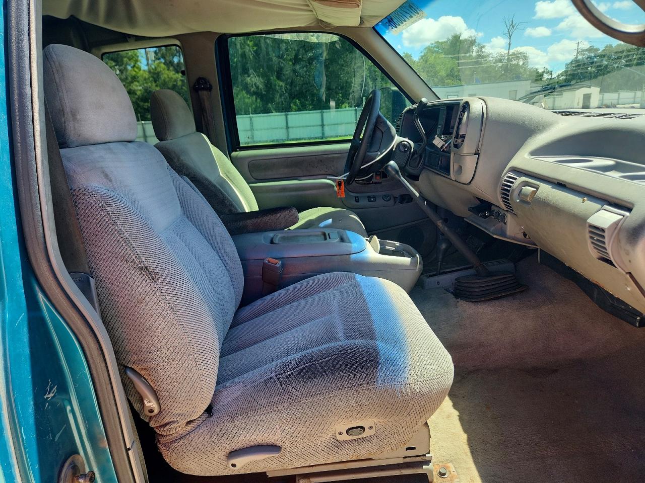 1995 Chevrolet Gmt-400 K1500 Turquoise vin: 2GCEK19K8S1299027