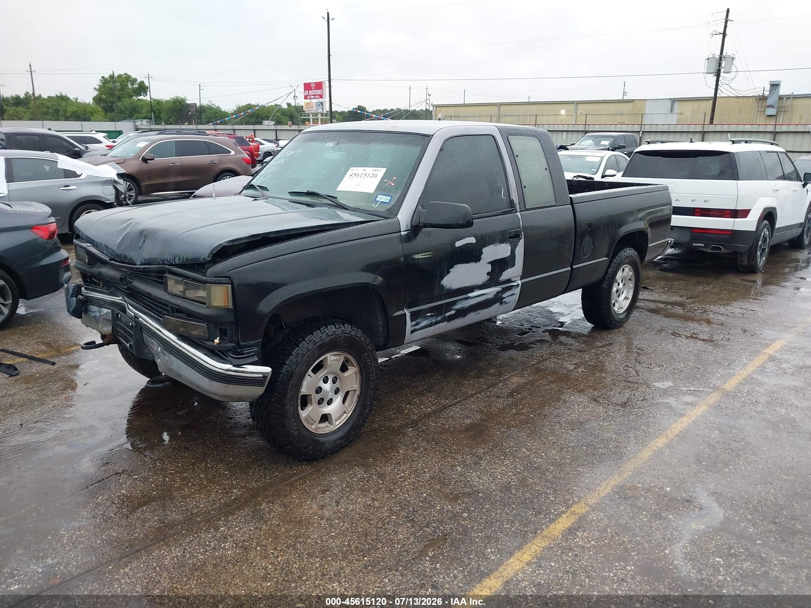 1994 Chevrolet Gmt-400 K1500 Black vin: 2GCEK19K9R1166433