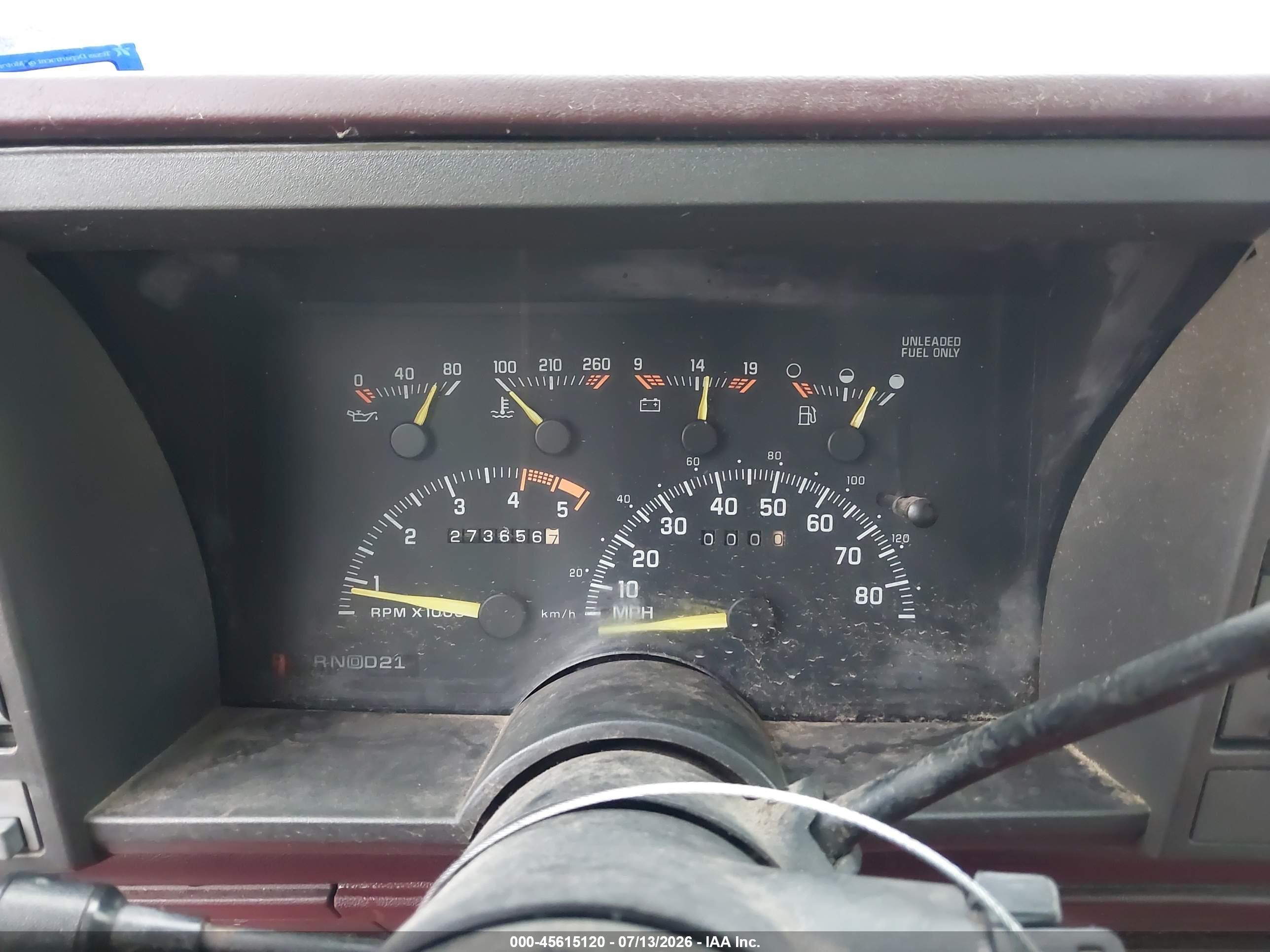 1994 Chevrolet Gmt-400 K1500 Black vin: 2GCEK19K9R1166433