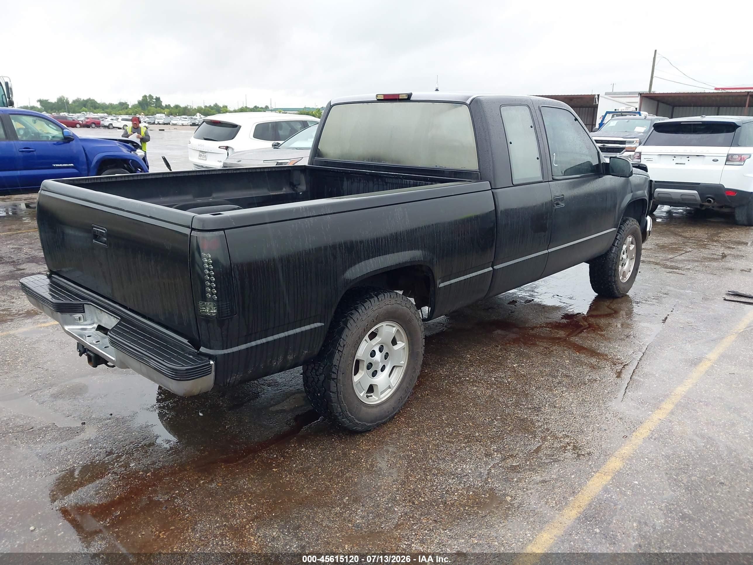 1994 Chevrolet Gmt-400 K1500 Black vin: 2GCEK19K9R1166433