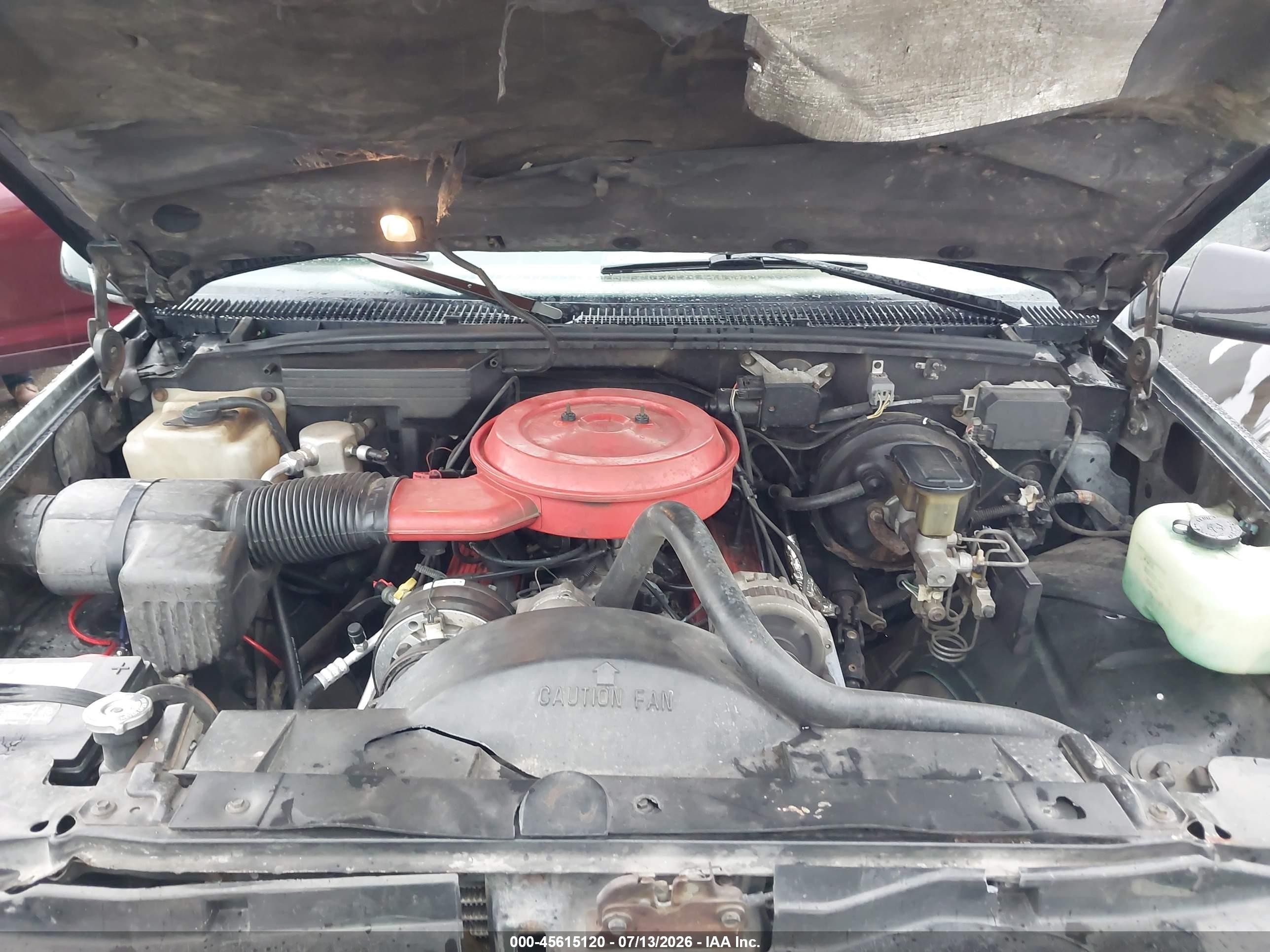 1994 Chevrolet Gmt-400 K1500 Black vin: 2GCEK19K9R1166433