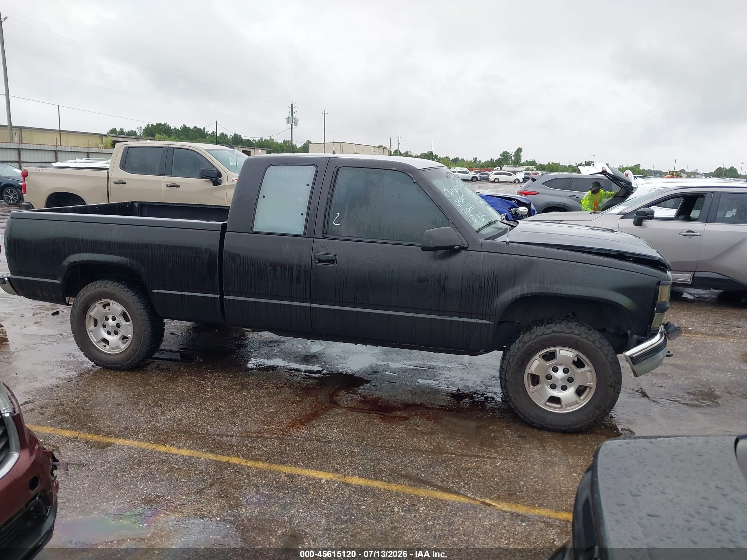 1994 Chevrolet Gmt-400 K1500 Black vin: 2GCEK19K9R1166433