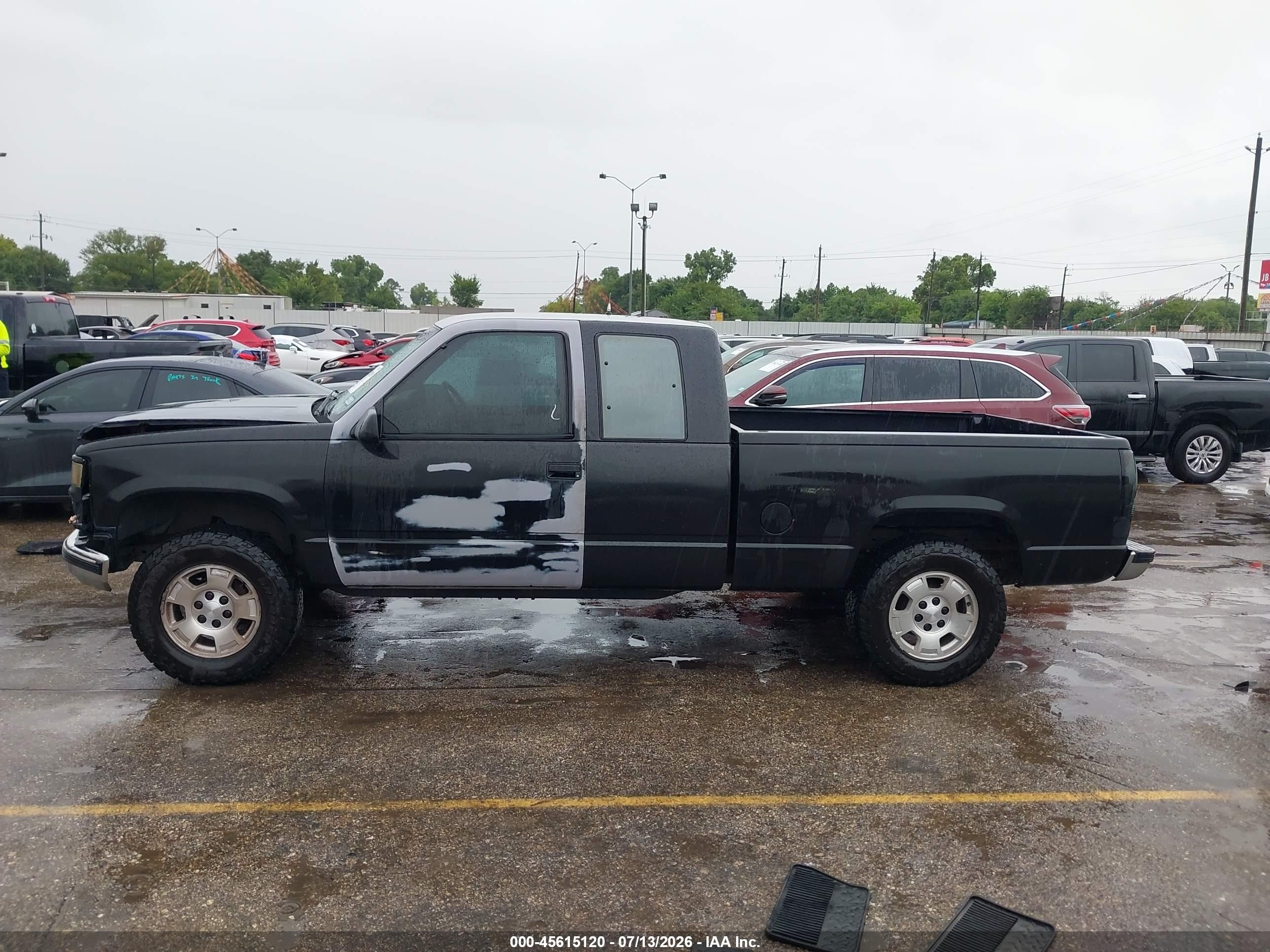 1994 Chevrolet Gmt-400 K1500 Black vin: 2GCEK19K9R1166433