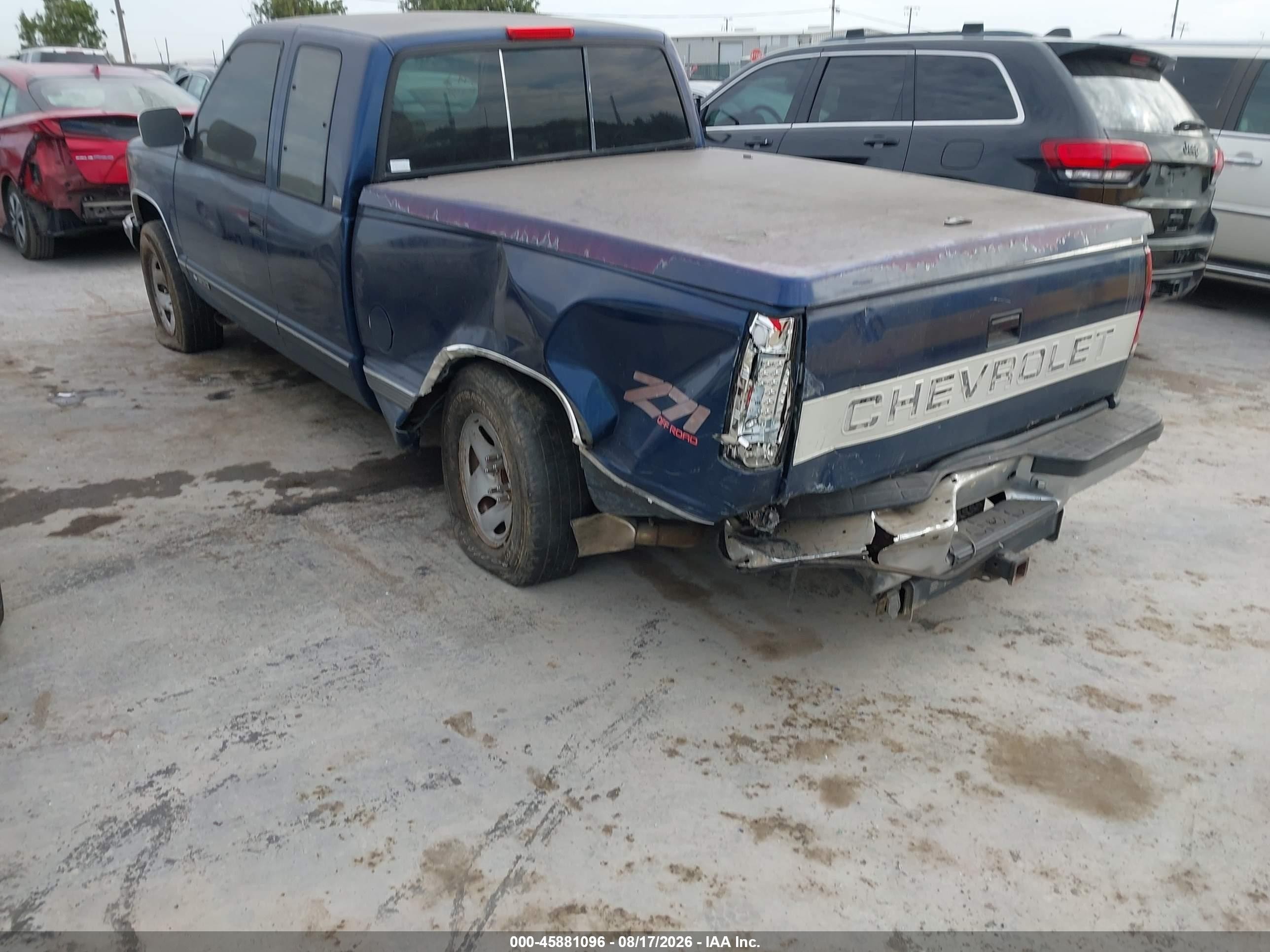1994 Chevrolet Gmt-400 K1500 Dark Blue vin: 2GCEK19KXR1144893