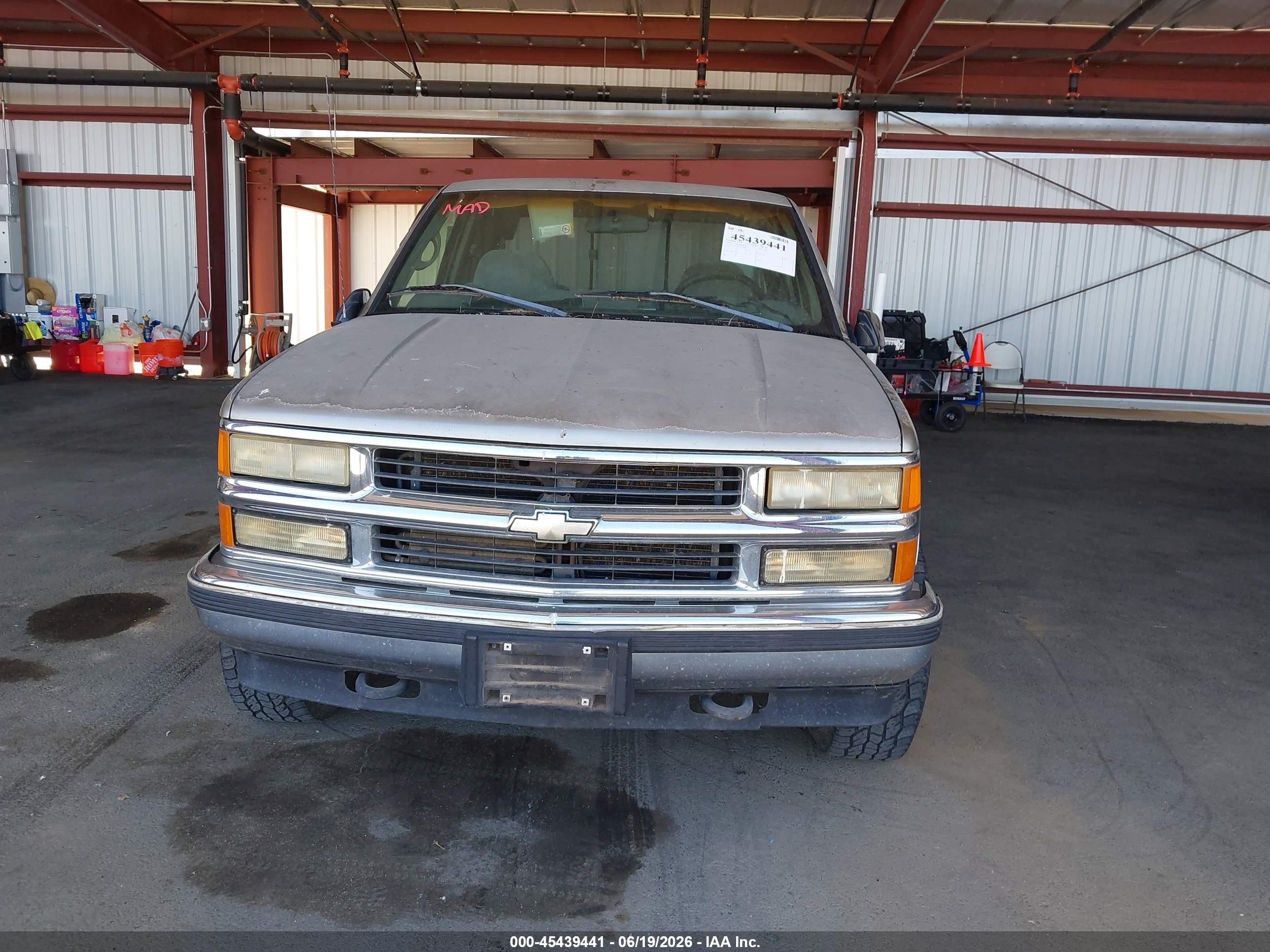1998 Chevrolet C/k 1500 Fleetside Gold vin: 2GCEK19M6W1125559