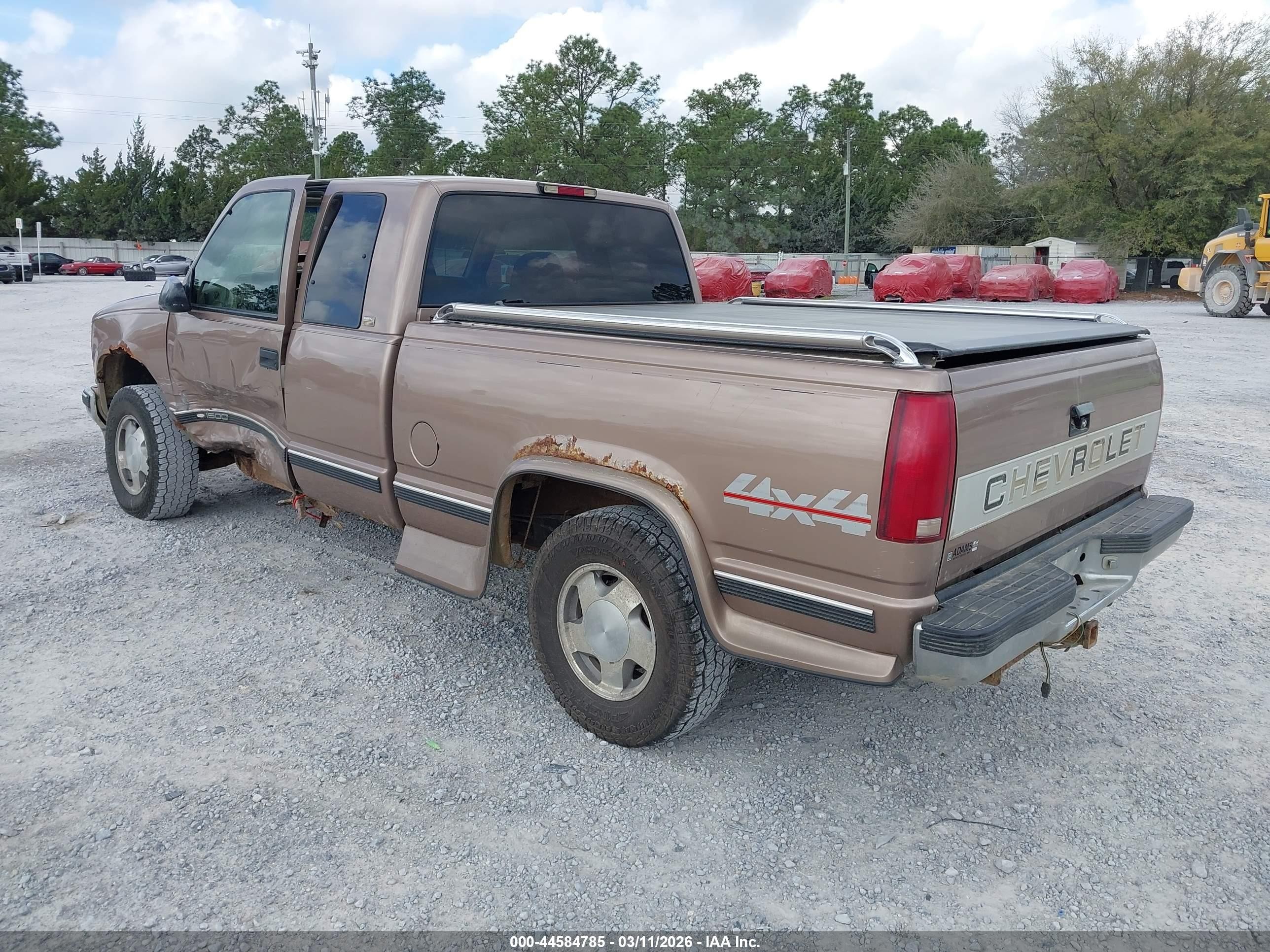 1997 Chevrolet K1500 Fleetside Желто-коричневый vin: 2GCEK19M7V1159041