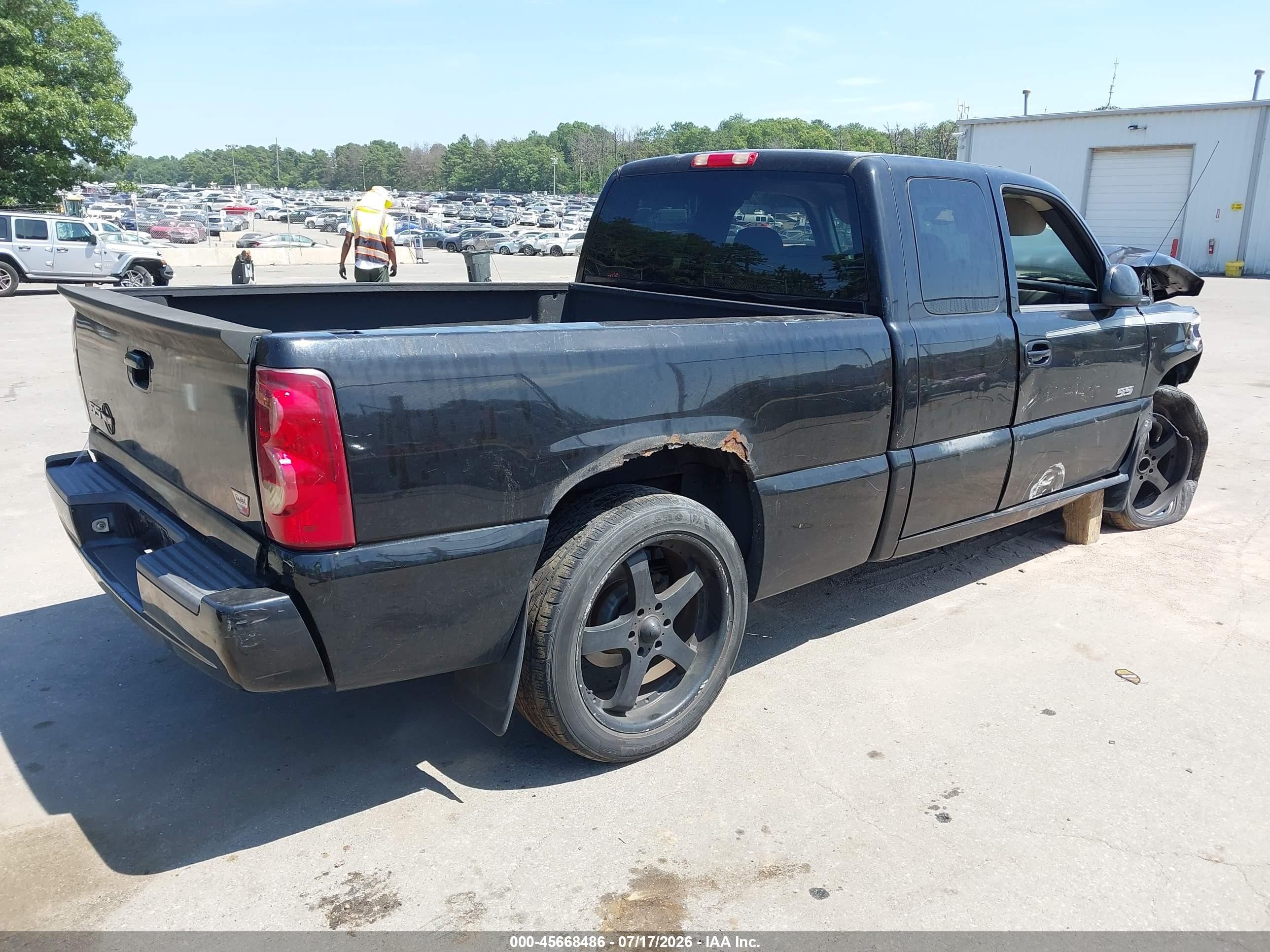 2003 Chevrolet Silverado 1500 Ss Black vin: 2GCEK19N031351892