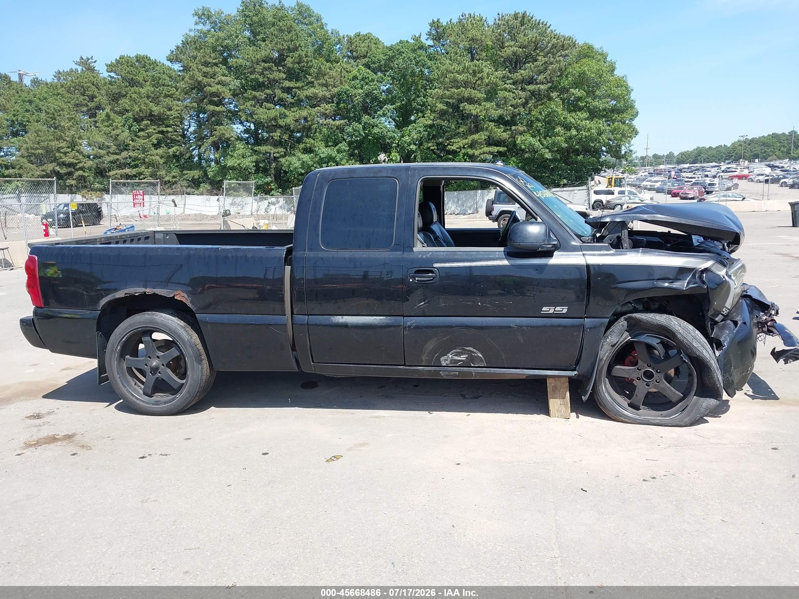 2003 Chevrolet Silverado 1500 Ss Black vin: 2GCEK19N031351892