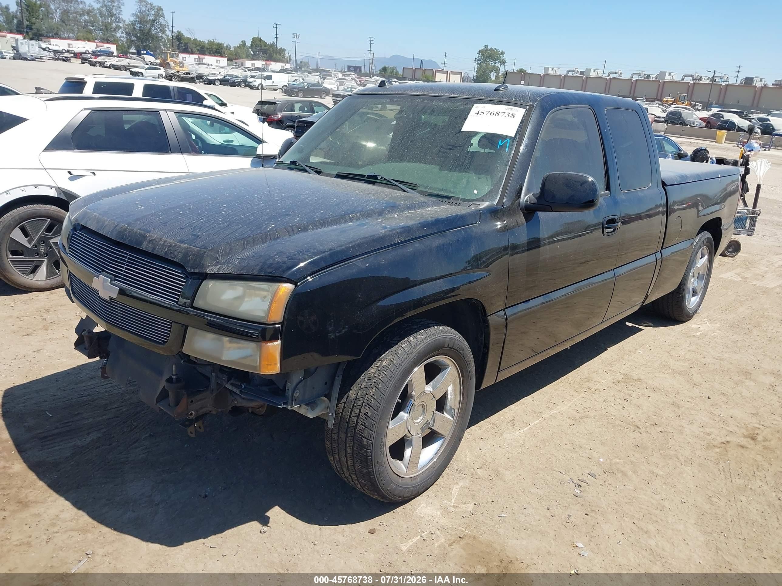 2005 Chevrolet Silverado 1500 Ss Черный vin: 2GCEK19N151361396