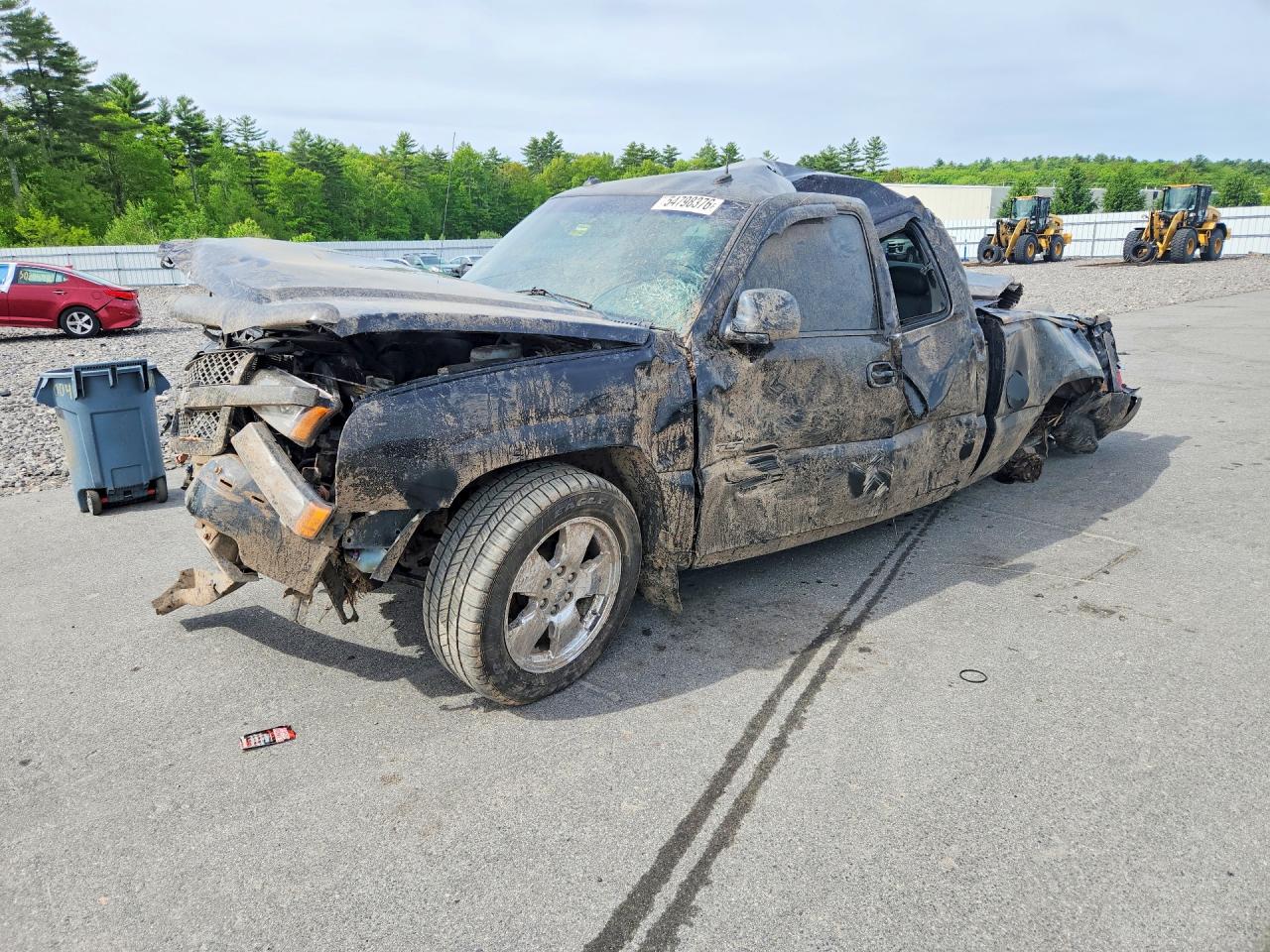 2003 Chevrolet Silverado K1500 Black vin: 2GCEK19N331302380