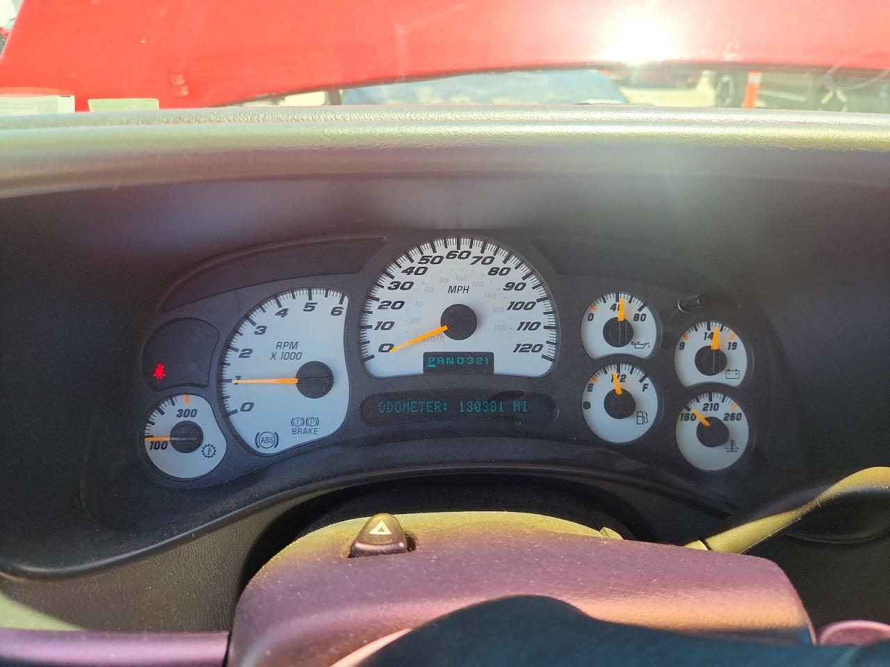2003 Chevrolet Silverado K1500 Красный vin: 2GCEK19N331343723