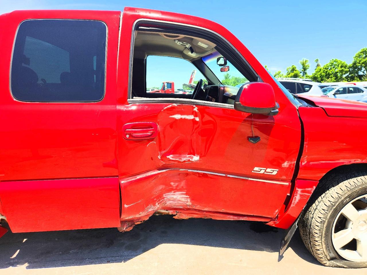 2003 Chevrolet Silverado K1500 Красный vin: 2GCEK19N331343723