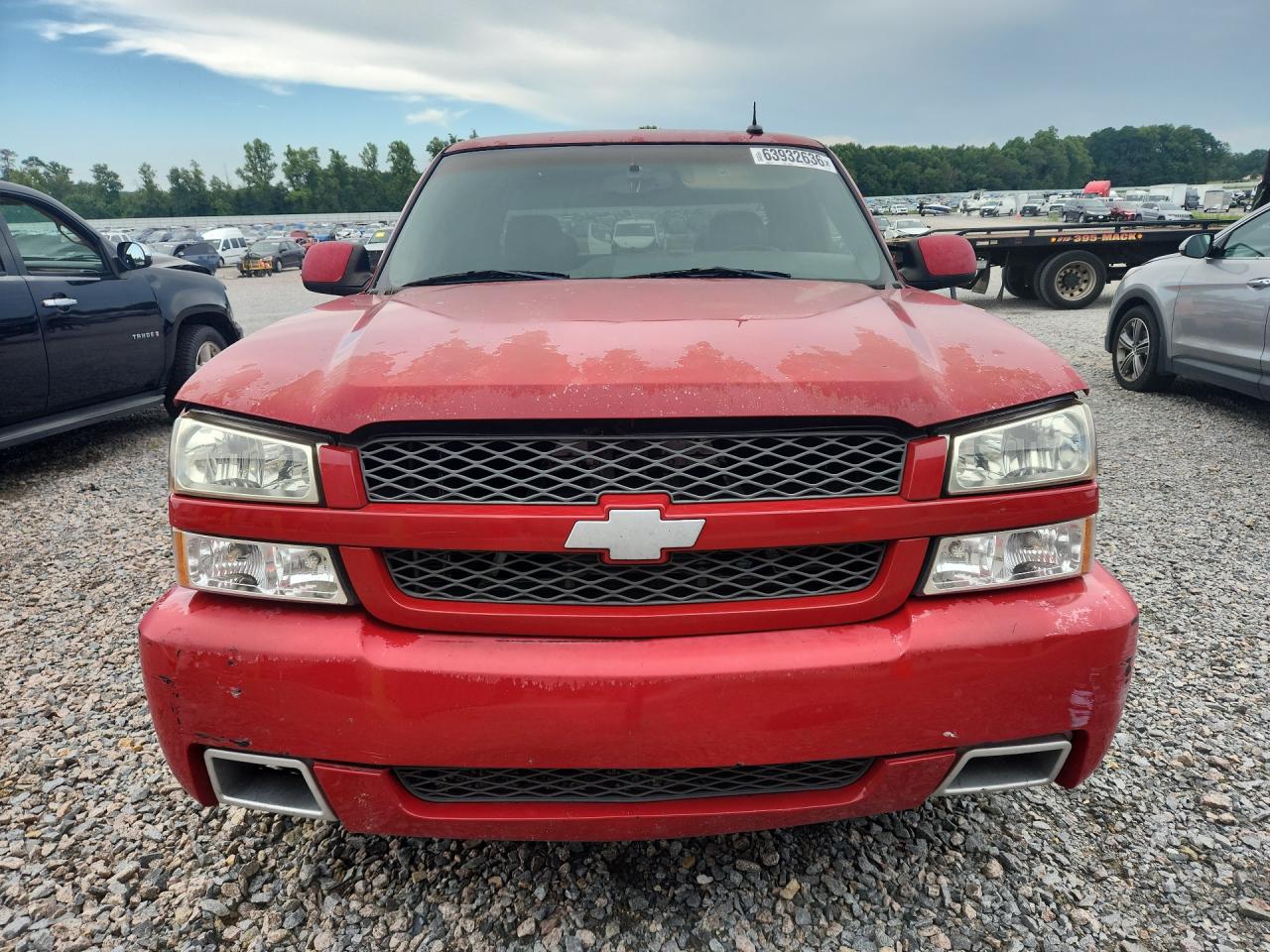 2003 Chevrolet Silverado K1500 Red vin: 2GCEK19N431304395