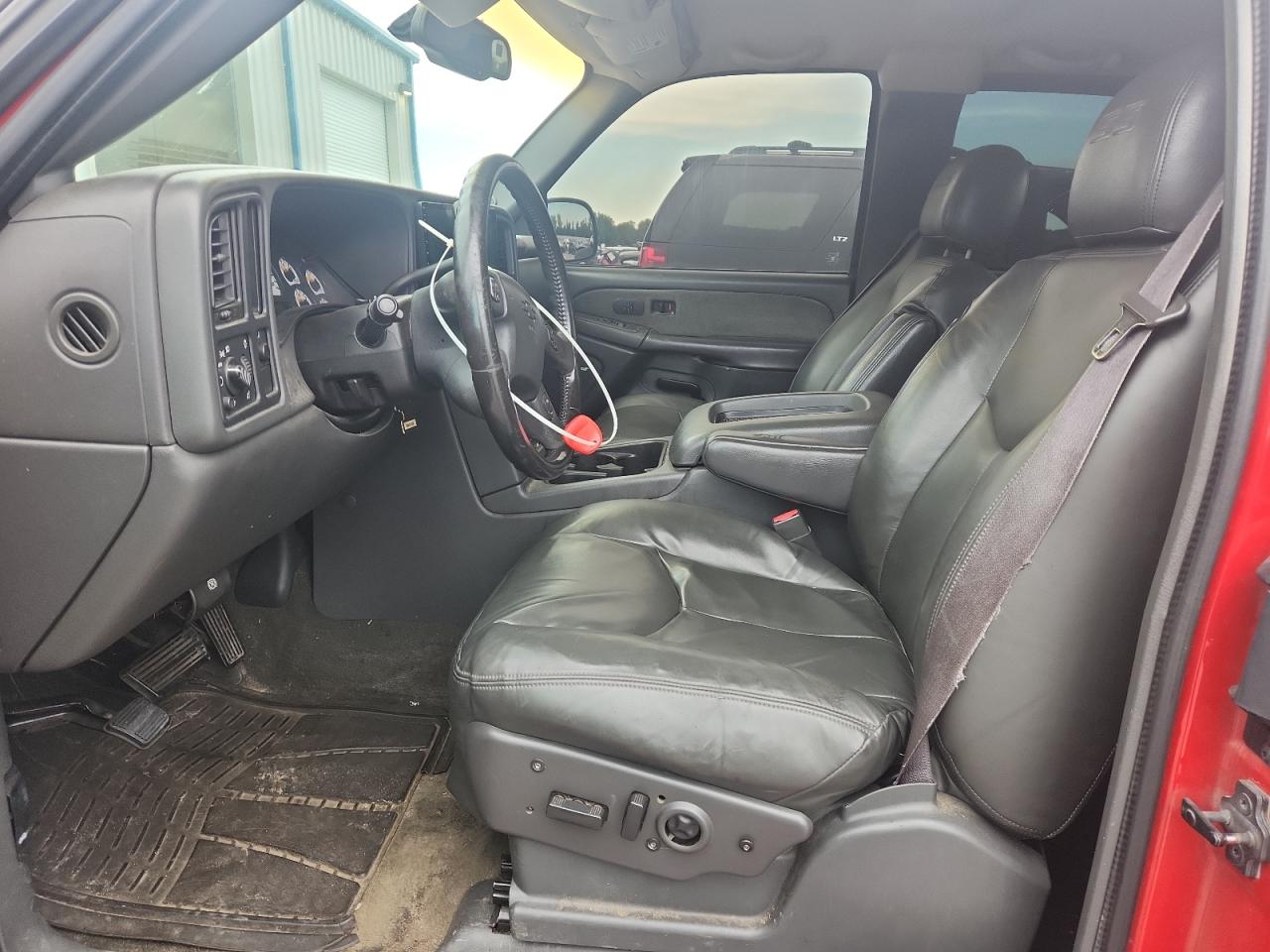 2003 Chevrolet Silverado K1500 Red vin: 2GCEK19N431304395