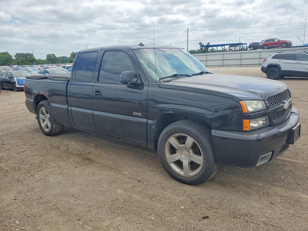 2003 Chevrolet Silverado K1500 Black vin: 2GCEK19N431404321