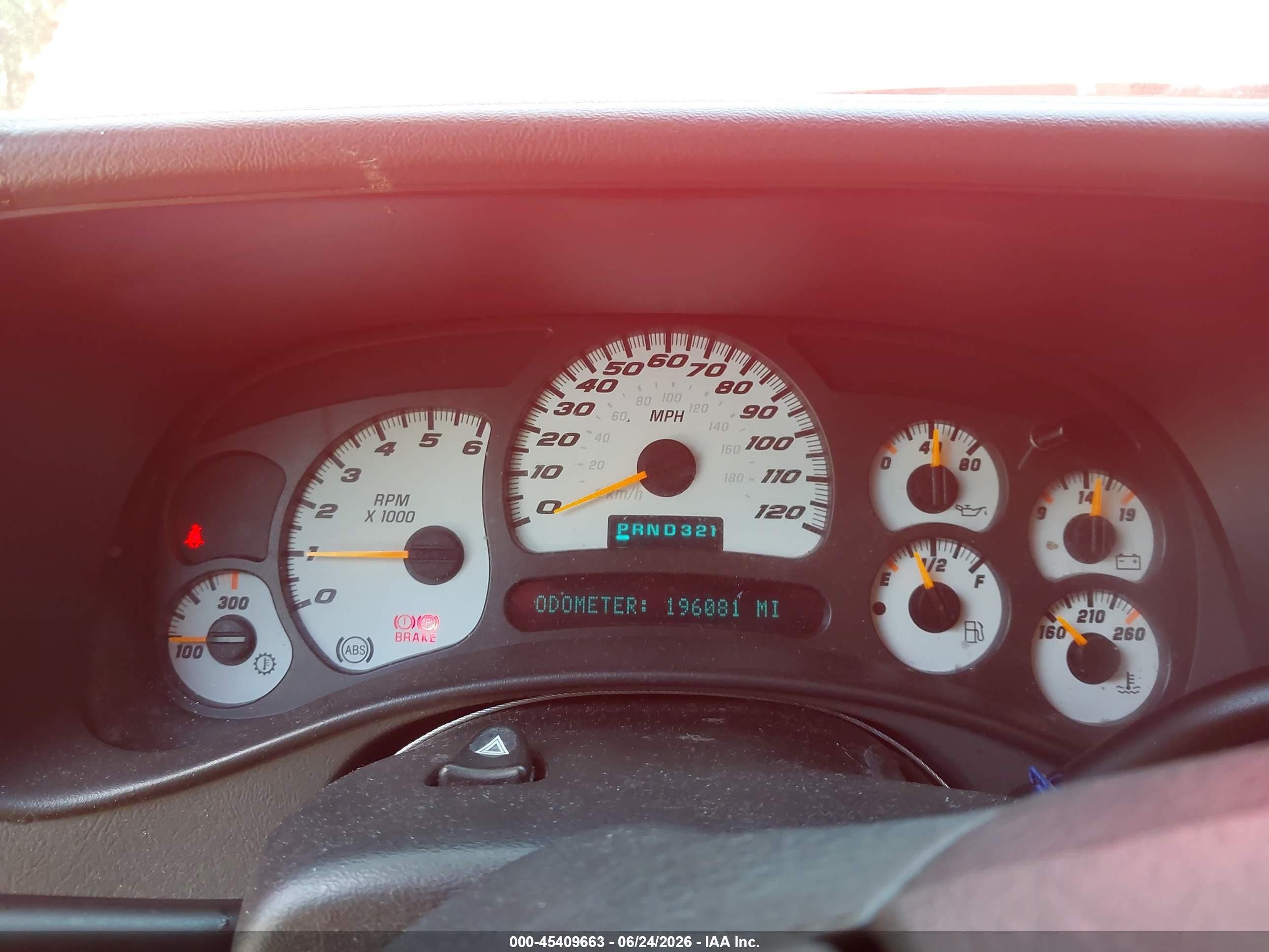 2004 Chevrolet Silverado 1500 Ss Red vin: 2GCEK19N641189817