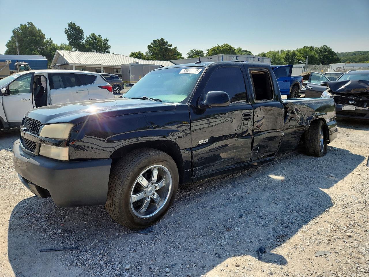 2003 Chevrolet Silverado K1500 Черный vin: 2GCEK19N731387949