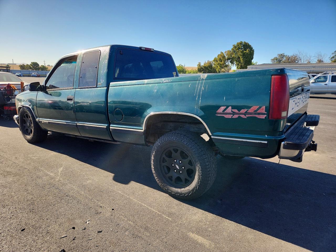 1996 Chevrolet Gmt-400 K1500 Green vin: 2GCEK19R0T1170309