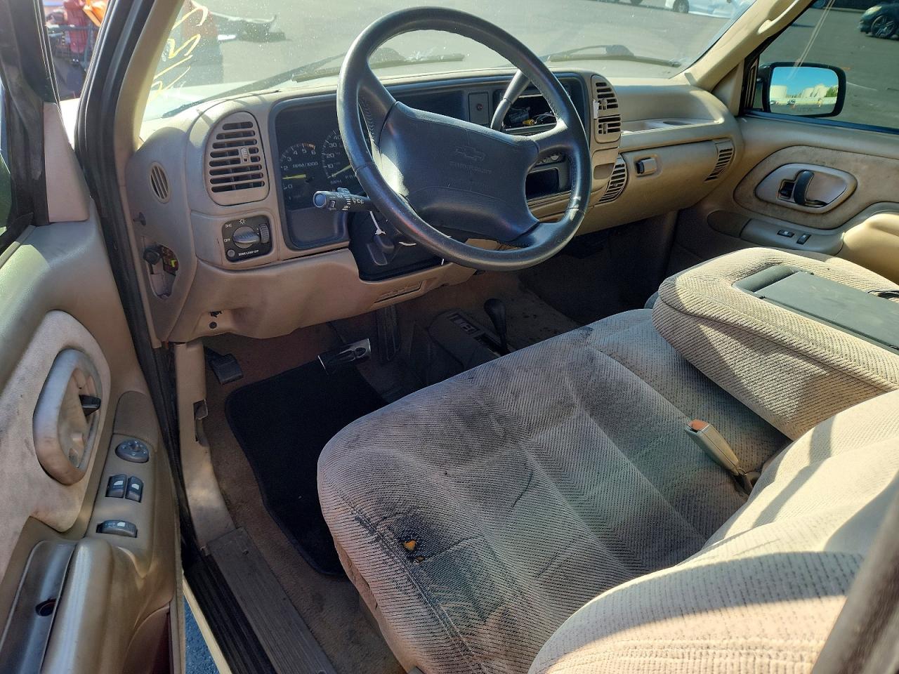 1996 Chevrolet Gmt-400 K1500 Green vin: 2GCEK19R0T1170309