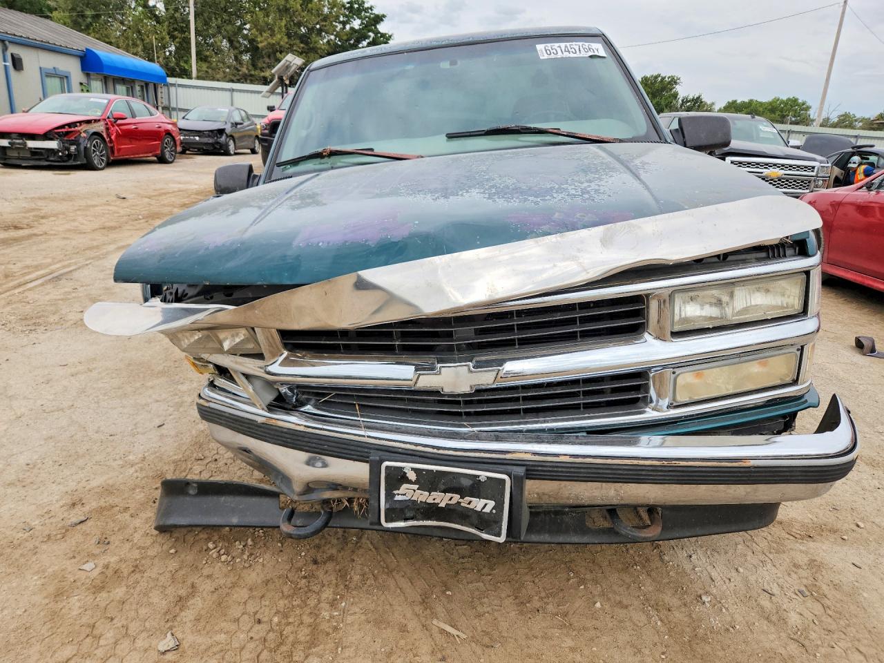 1997 Chevrolet Gmt-400 K1500 Green vin: 2GCEK19R0V1189168