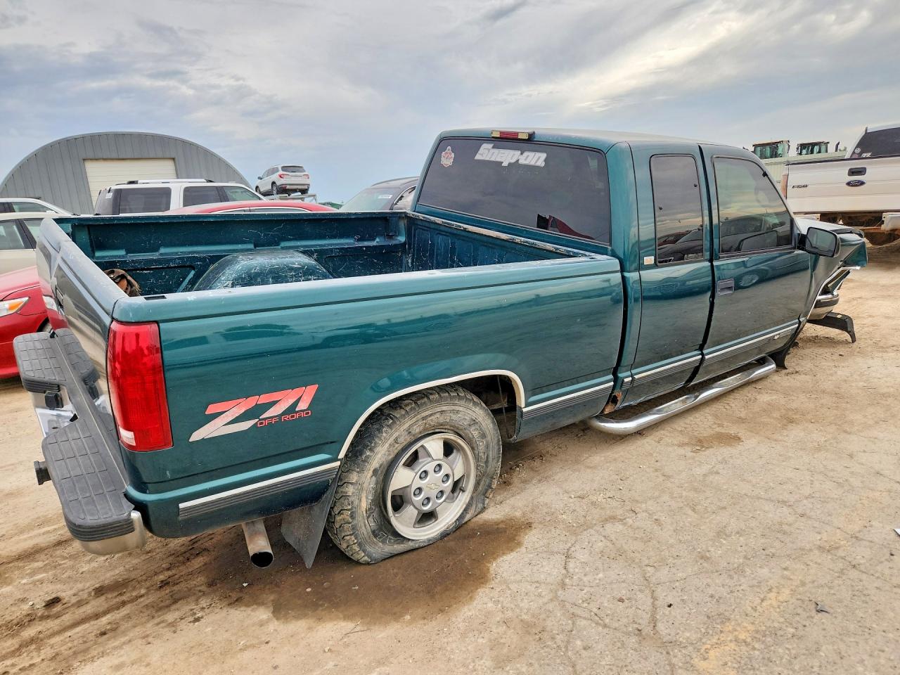 1997 Chevrolet Gmt-400 K1500 Green vin: 2GCEK19R0V1189168
