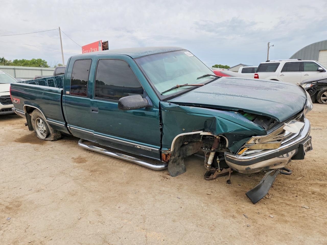 1997 Chevrolet Gmt-400 K1500 Green vin: 2GCEK19R0V1189168