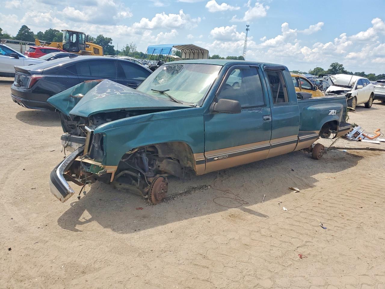 1997 Chevrolet Gmt-400 K1500 Two Tone vin: 2GCEK19R0V1207684