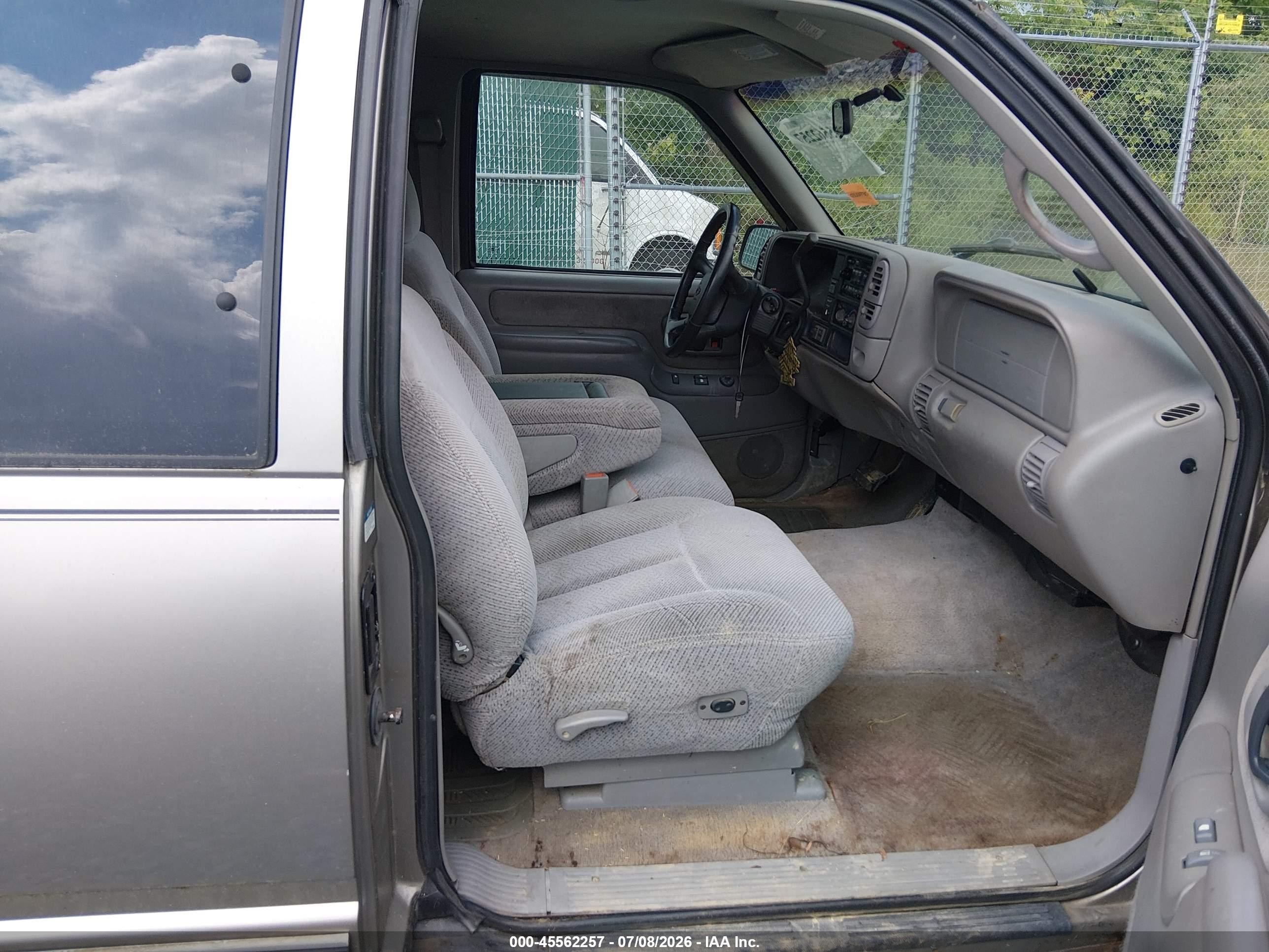 1998 Chevrolet C/k 1500 Fleetside Tan vin: 2GCEK19R0W1210070