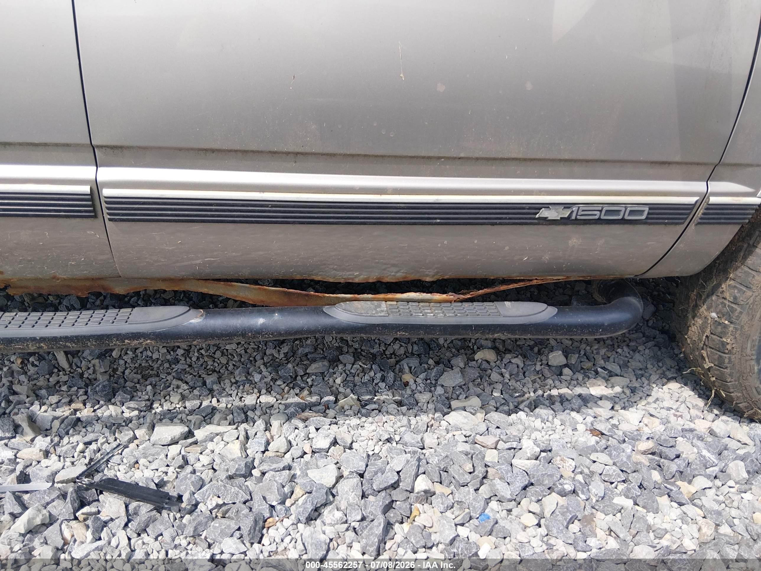 1998 Chevrolet C/k 1500 Fleetside Tan vin: 2GCEK19R0W1210070