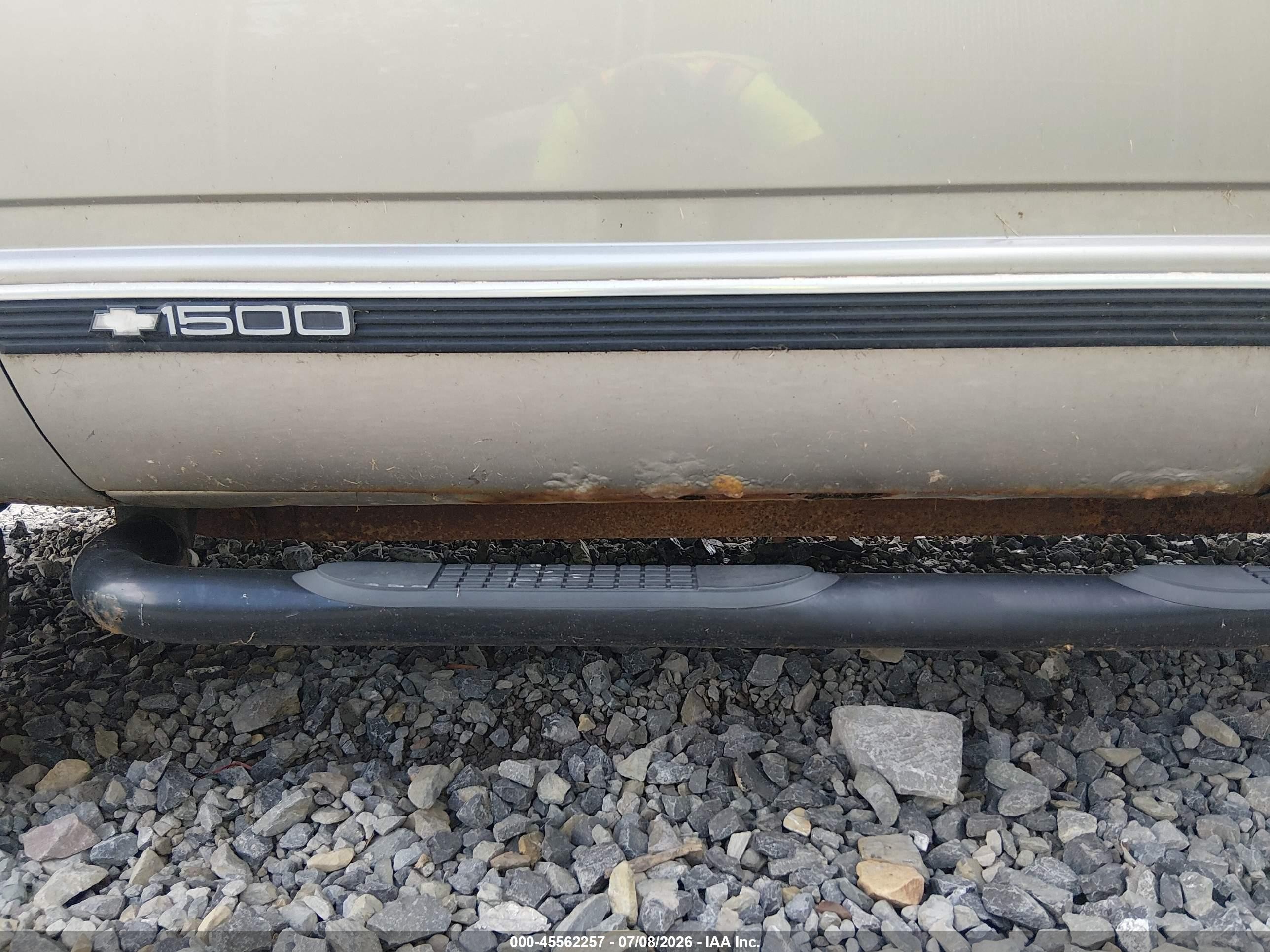 1998 Chevrolet C/k 1500 Fleetside Tan vin: 2GCEK19R0W1210070