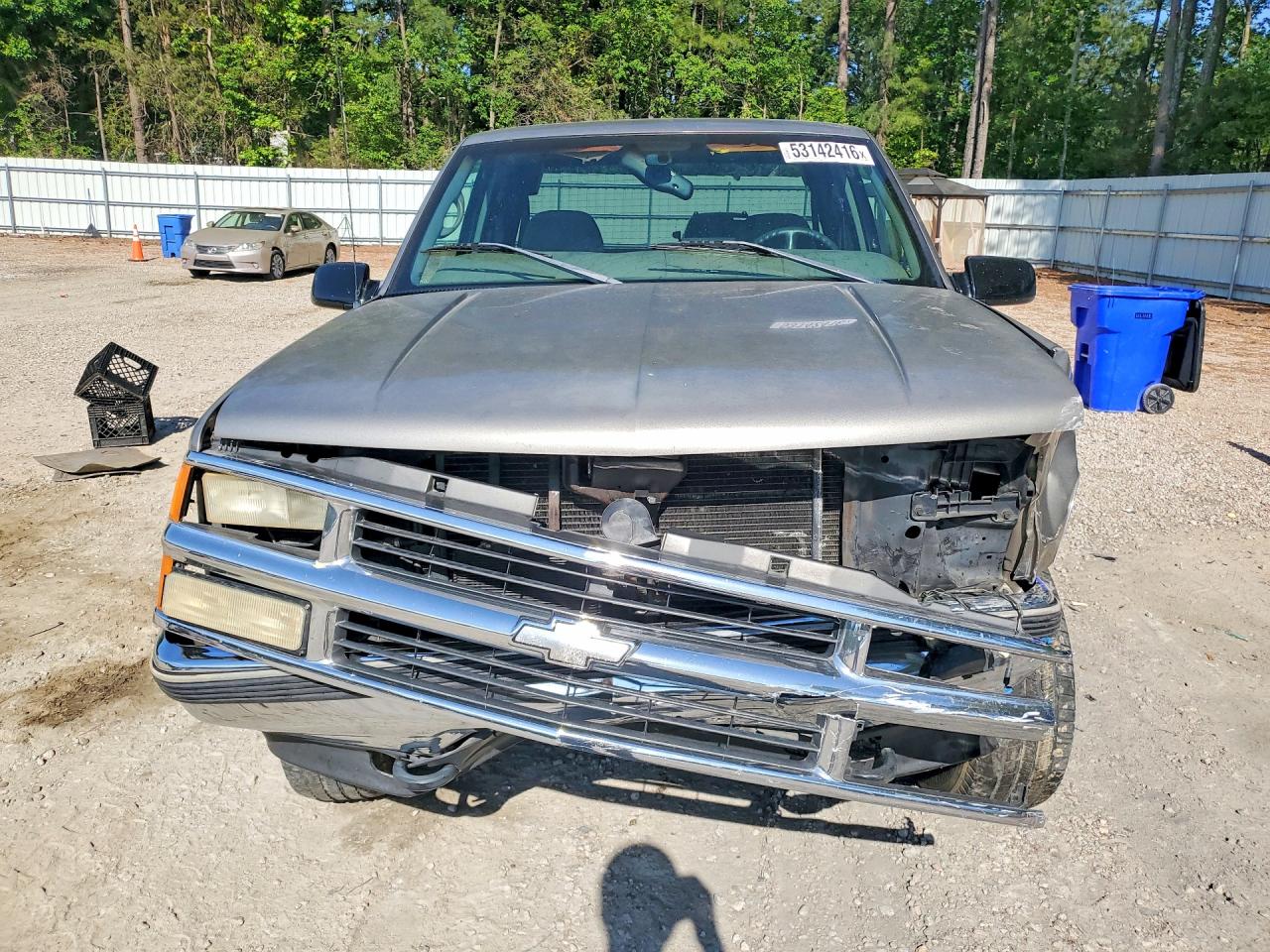 1998 Chevrolet Gmt-400 K1500 Серебряный vin: 2GCEK19R1W1210224