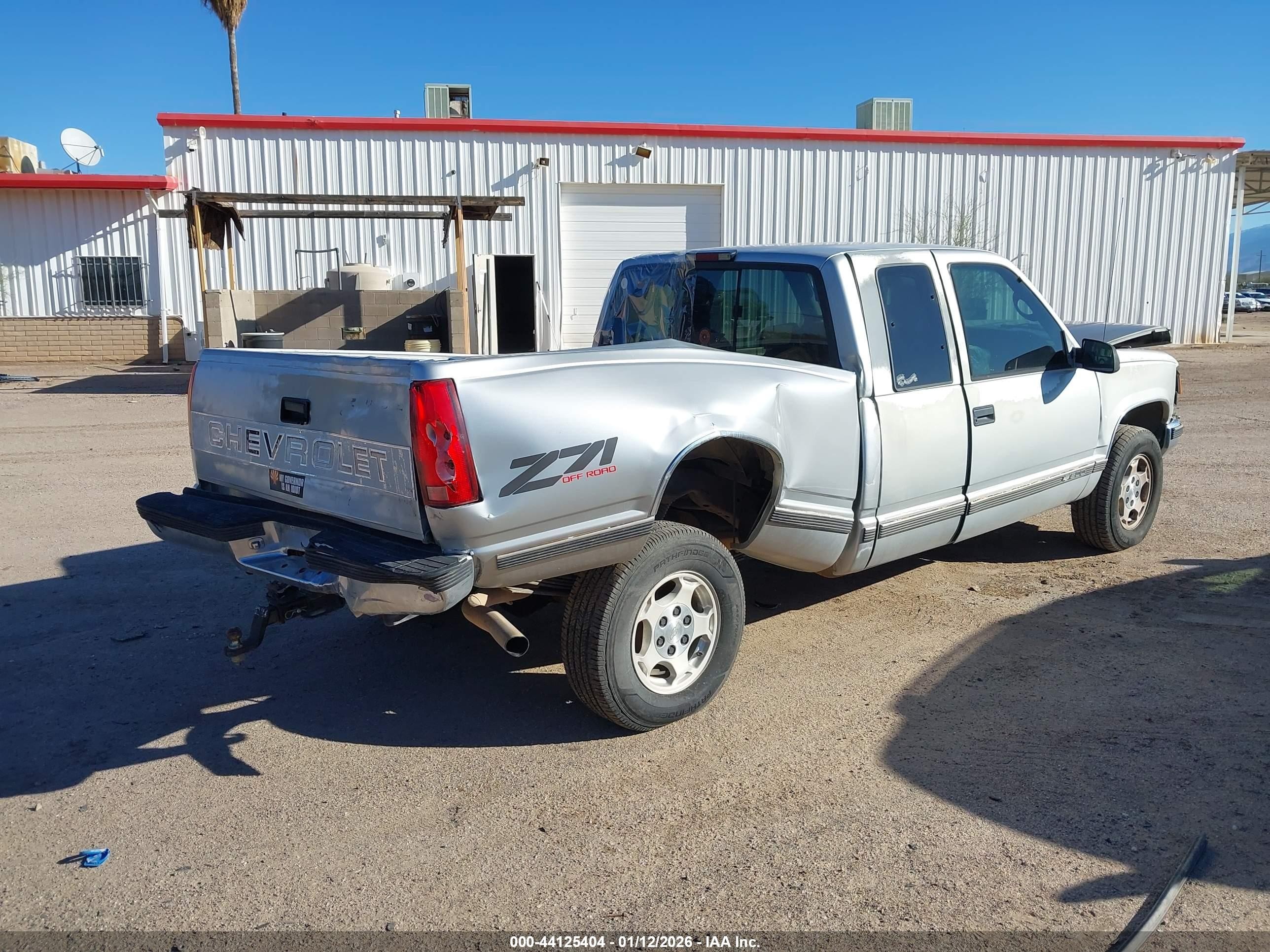 1997 Chevrolet K1500 Fleetside Желто-коричневый vin: 2GCEK19R2V1219867