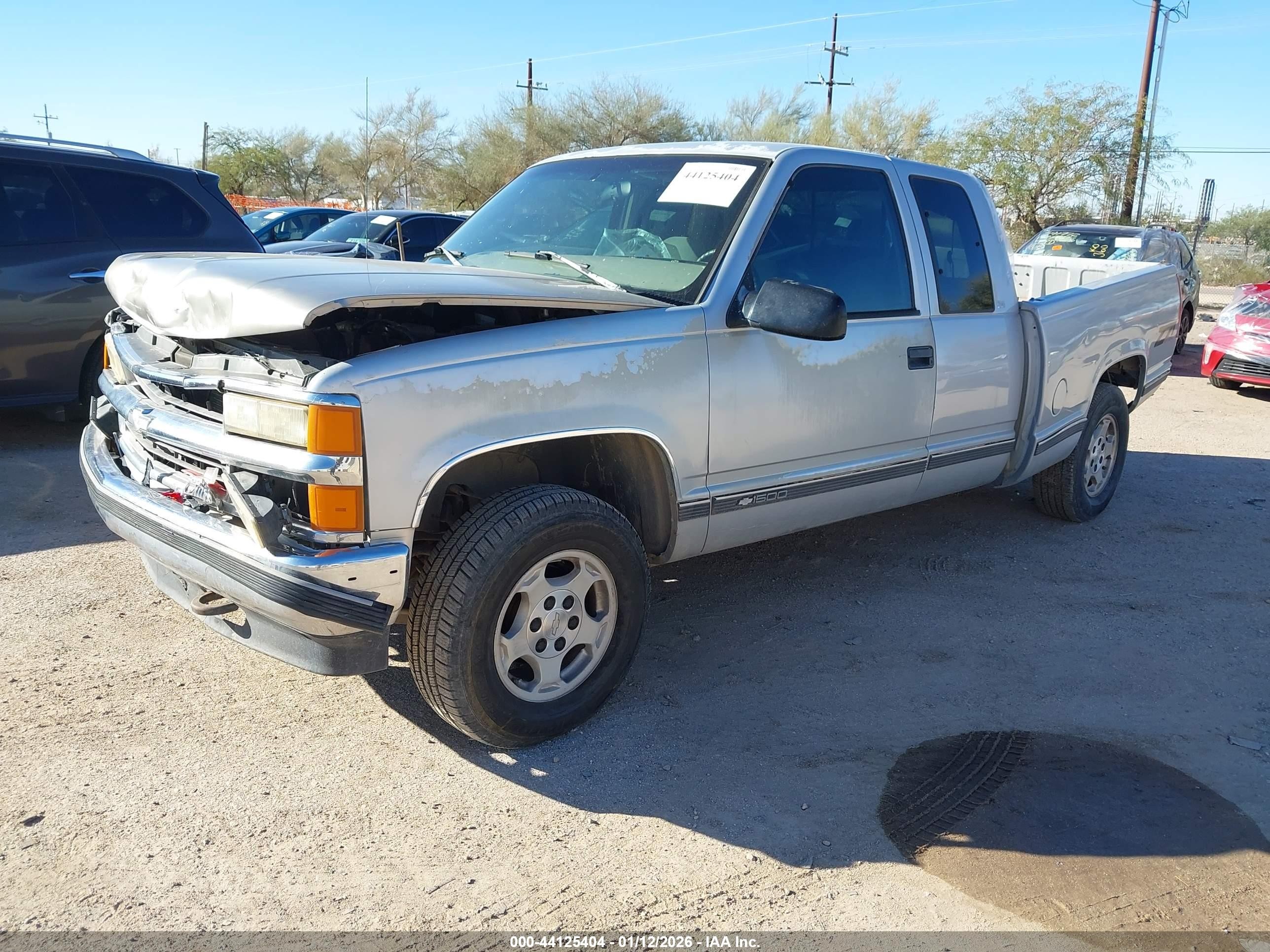 1997 Chevrolet K1500 Fleetside Желто-коричневый vin: 2GCEK19R2V1219867