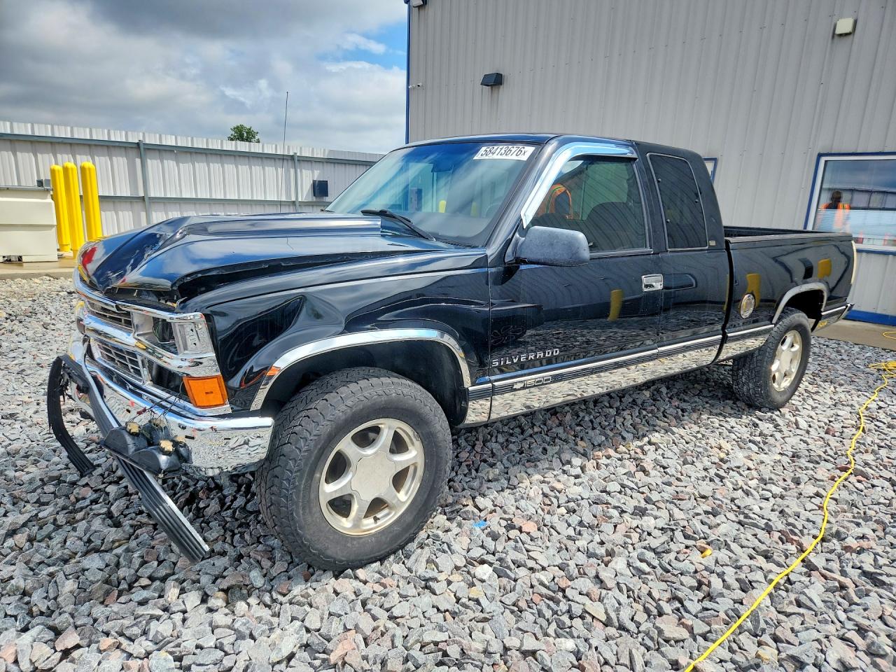 1997 Chevrolet Gmt-400 K1500 Black vin: 2GCEK19R2V1263125
