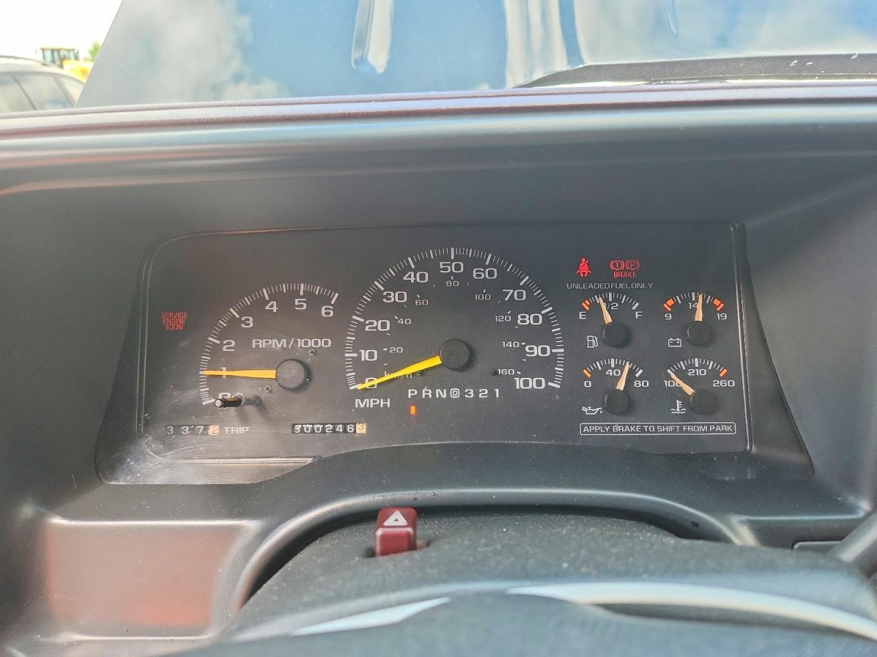 1997 Chevrolet Gmt-400 K1500 Black vin: 2GCEK19R2V1263125