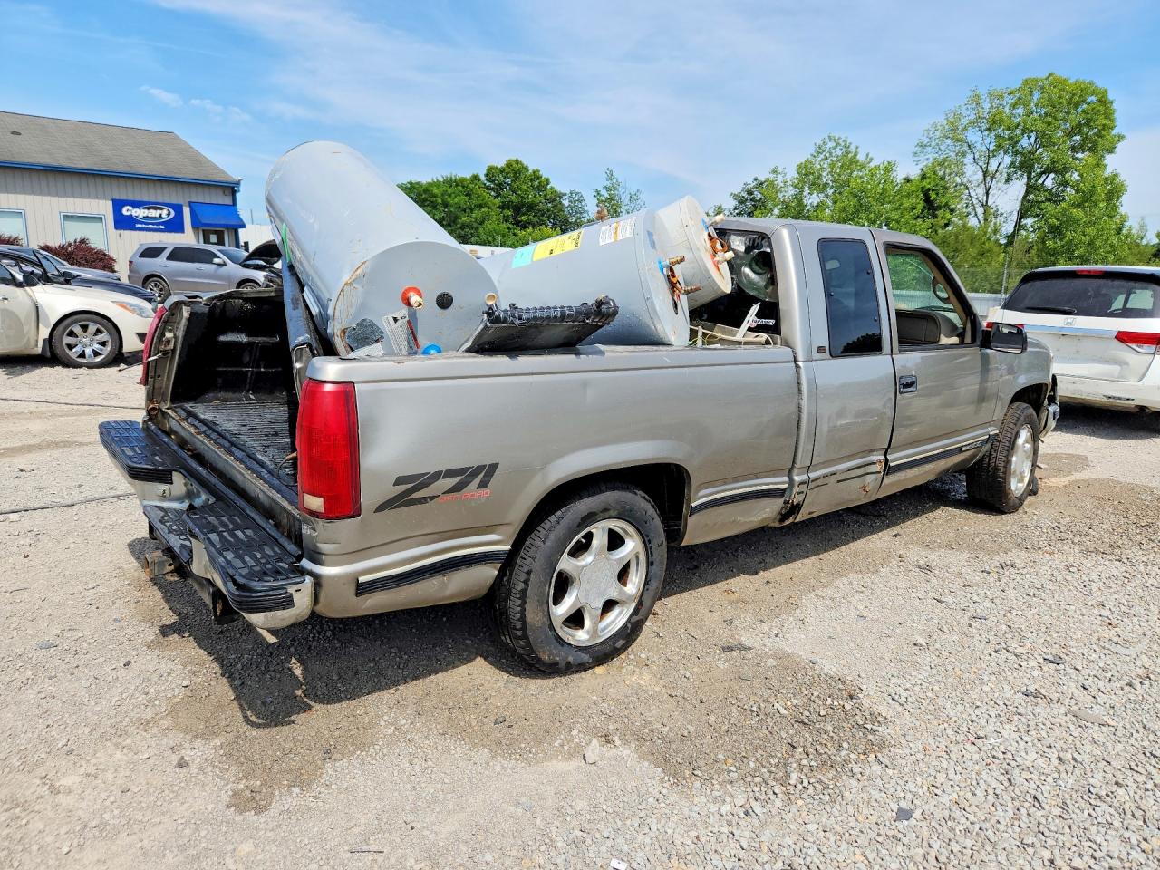 1998 Chevrolet Gmt-400 K1500 Beige vin: 2GCEK19R2W1224729
