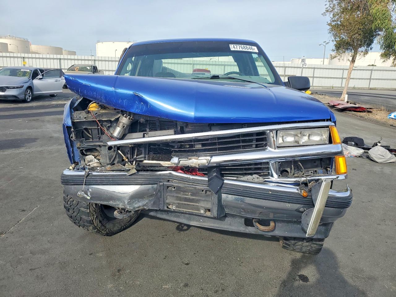 1997 Chevrolet Gmt-400 K1500 Синий vin: 2GCEK19R3V1106753